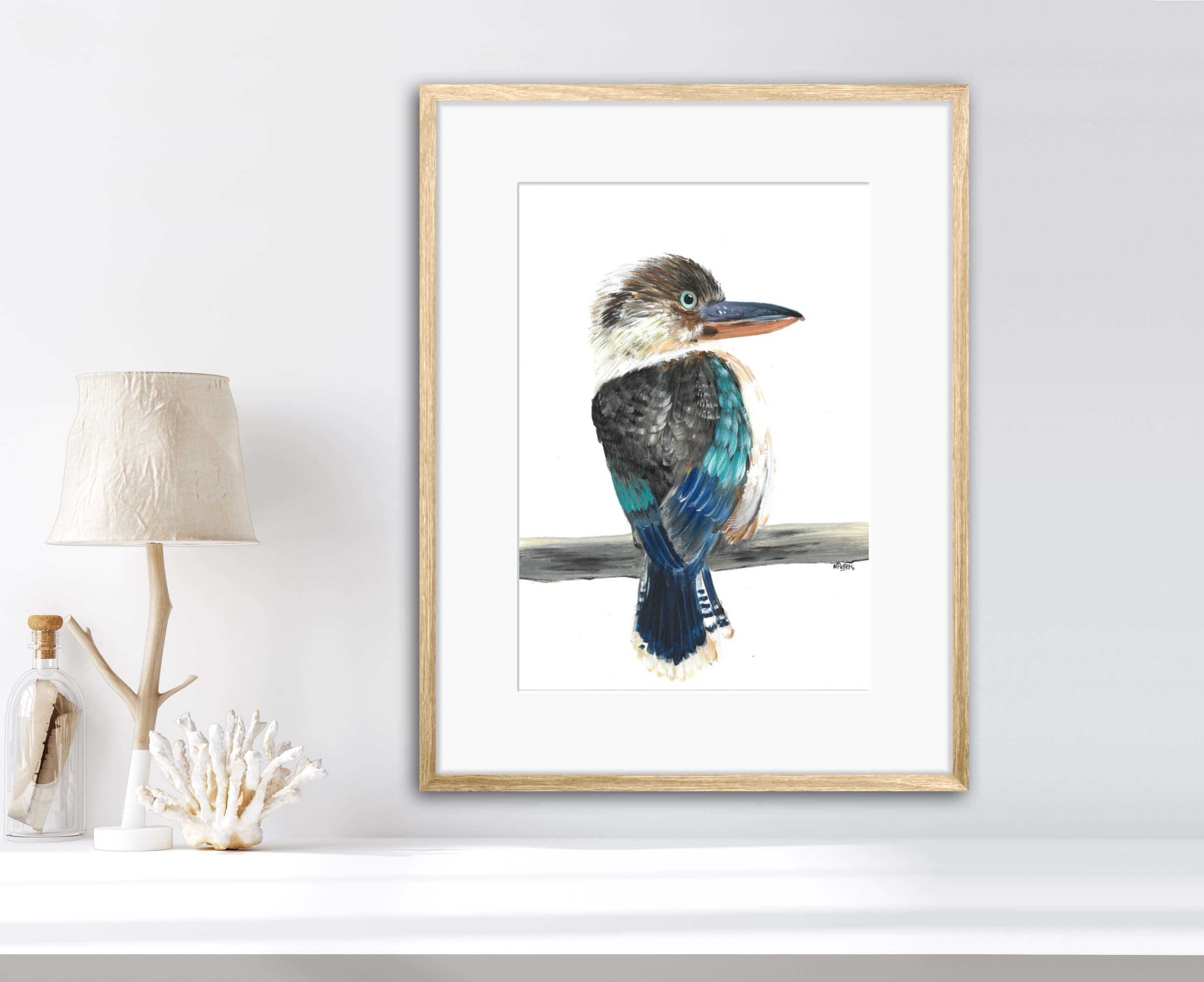 Blue Winged Kookaburra