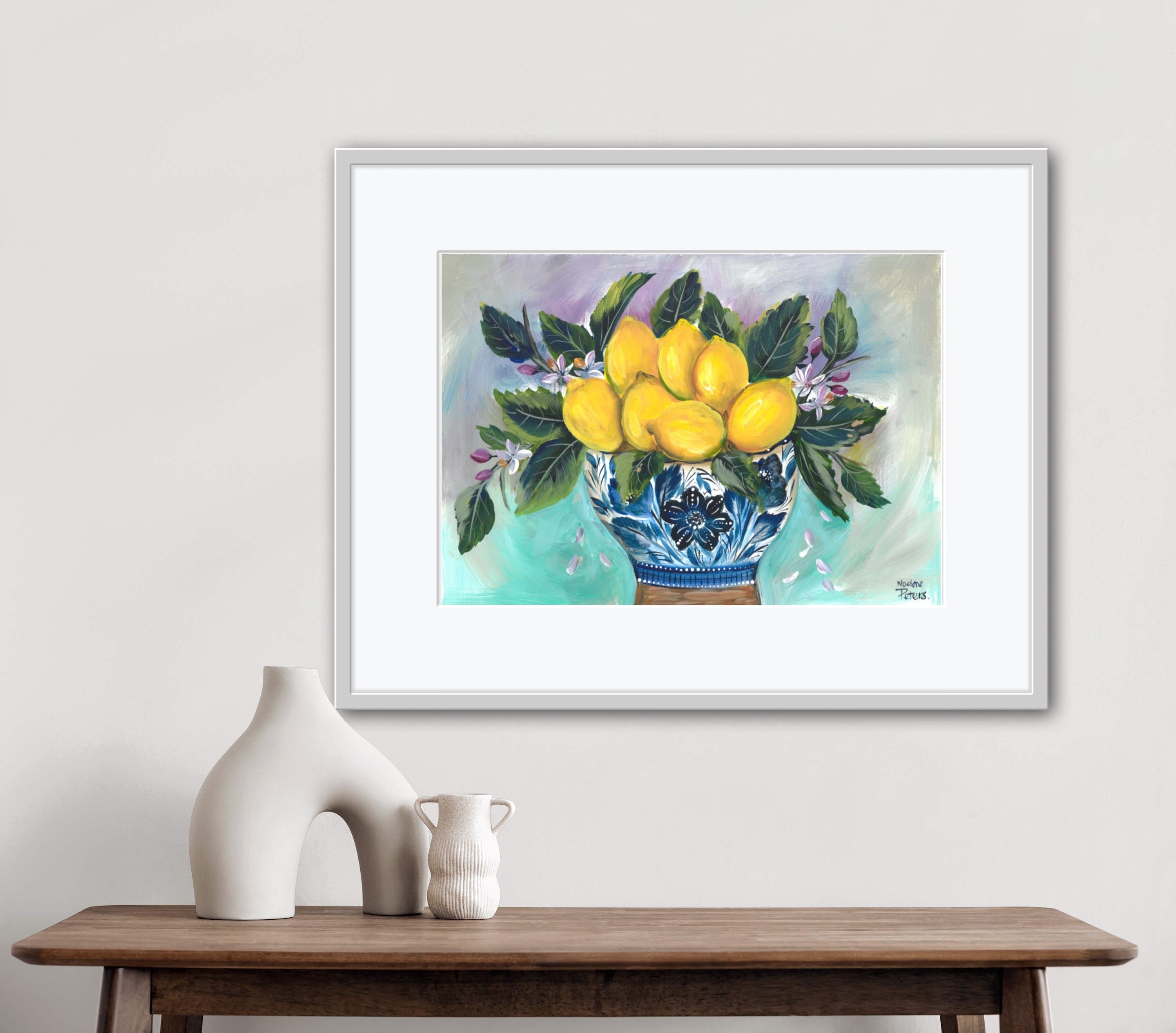 Vase of Lemons
