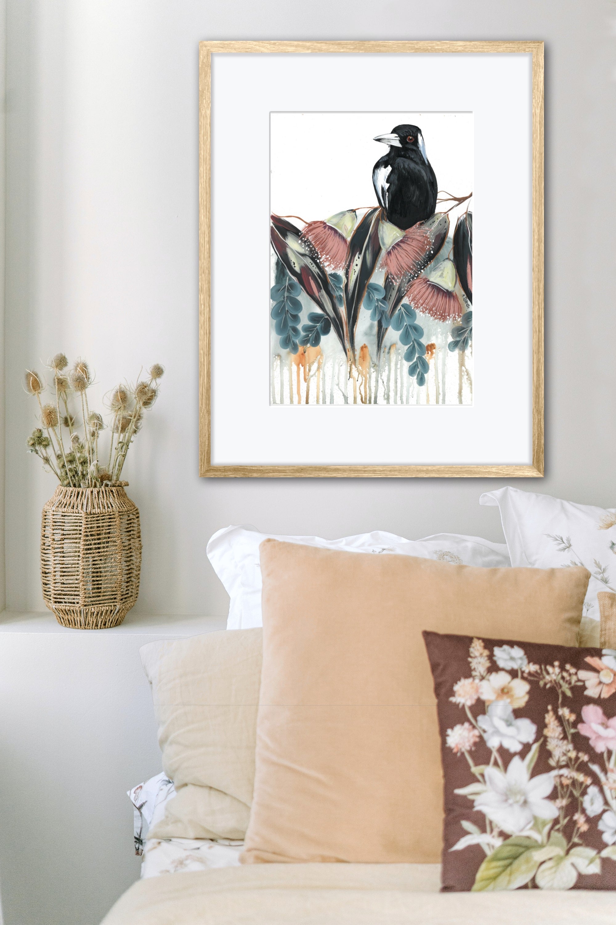 Magpie in the Gums