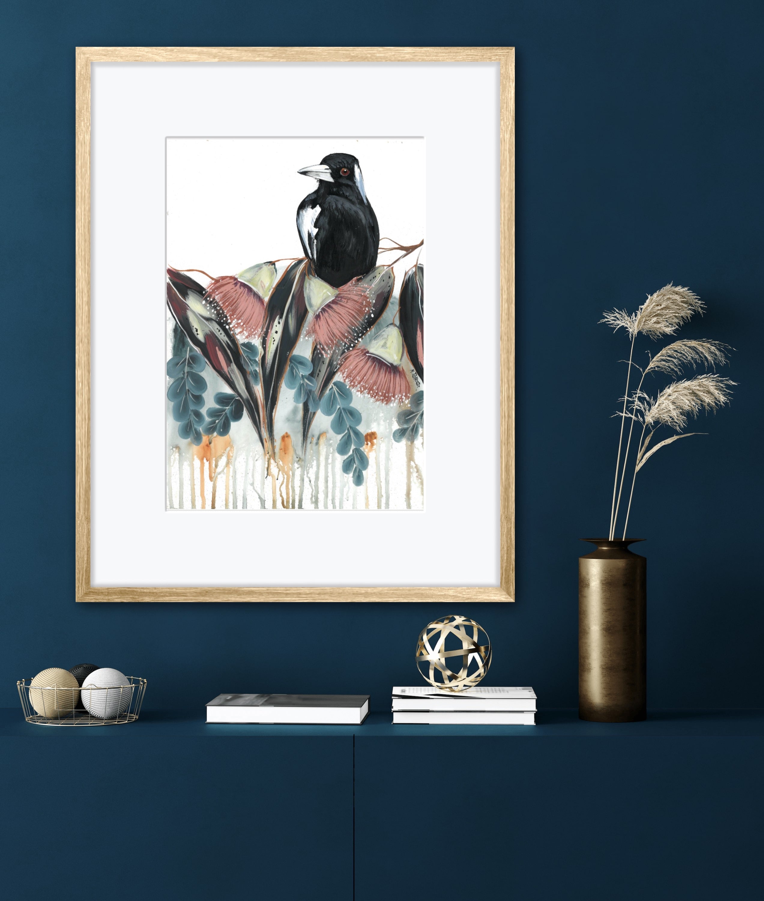 Magpie in the Gums