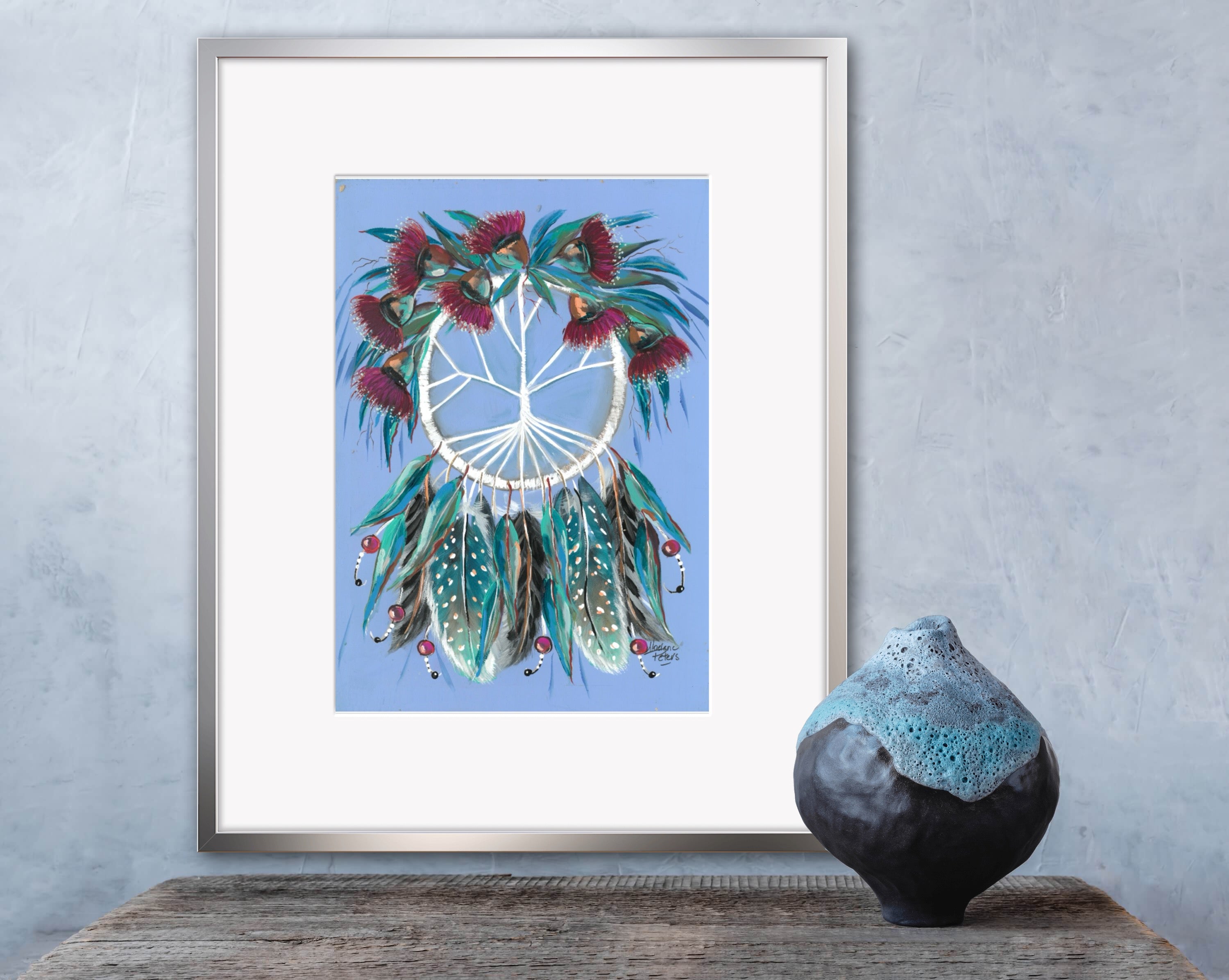 Light Blue  Dream Catcher
