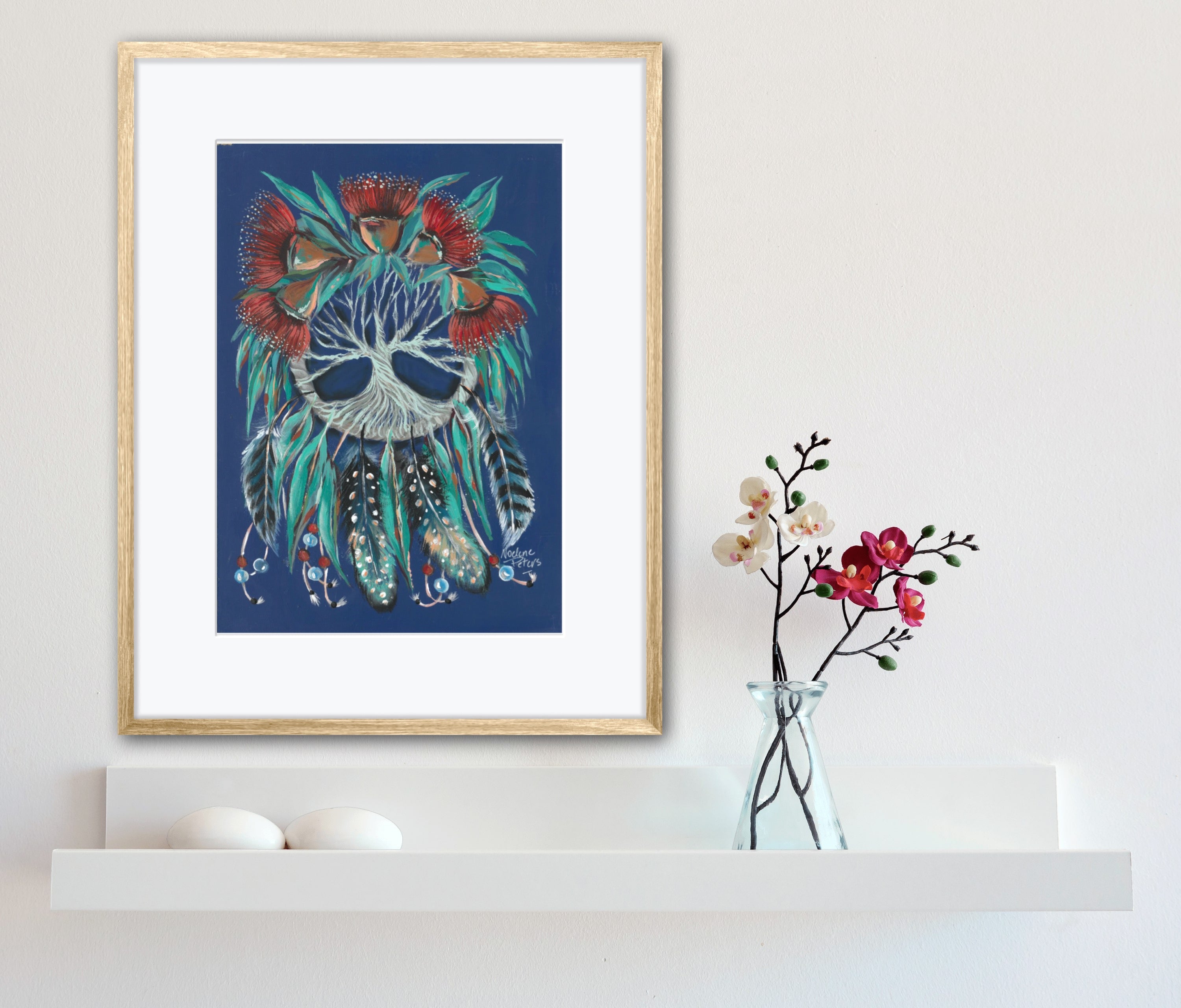 Navy Dream Catcher