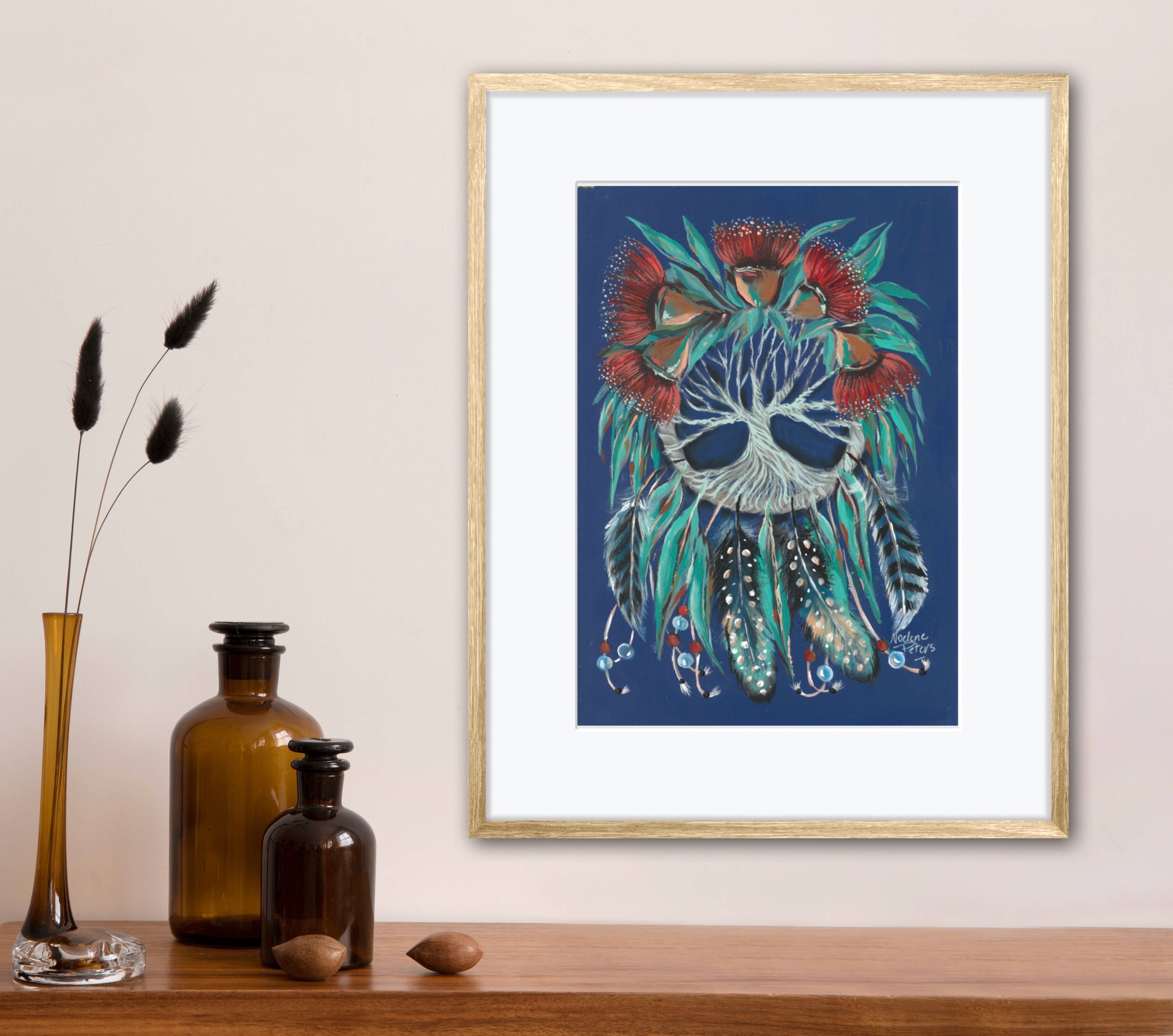 Navy Dream Catcher