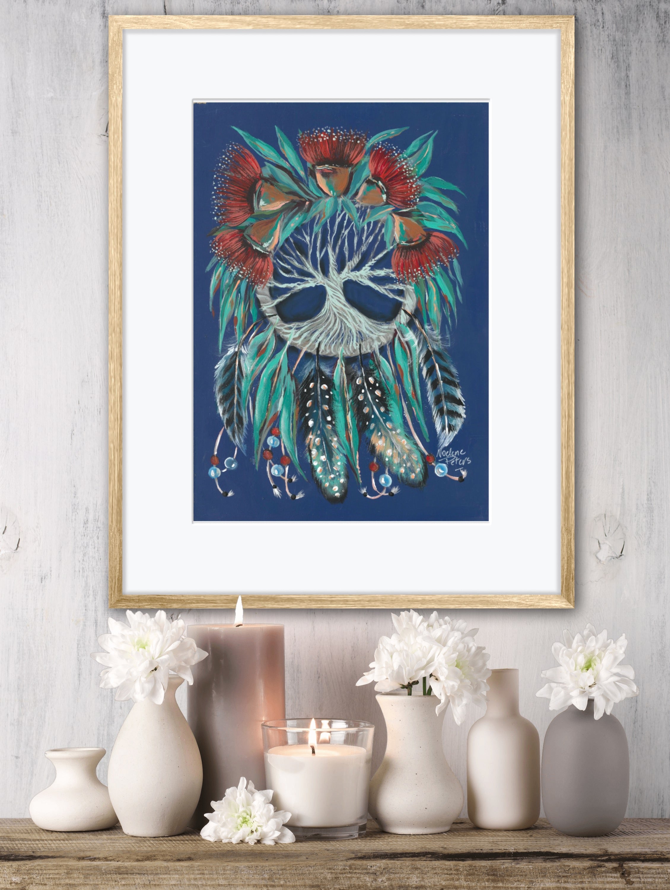 Navy Dream Catcher