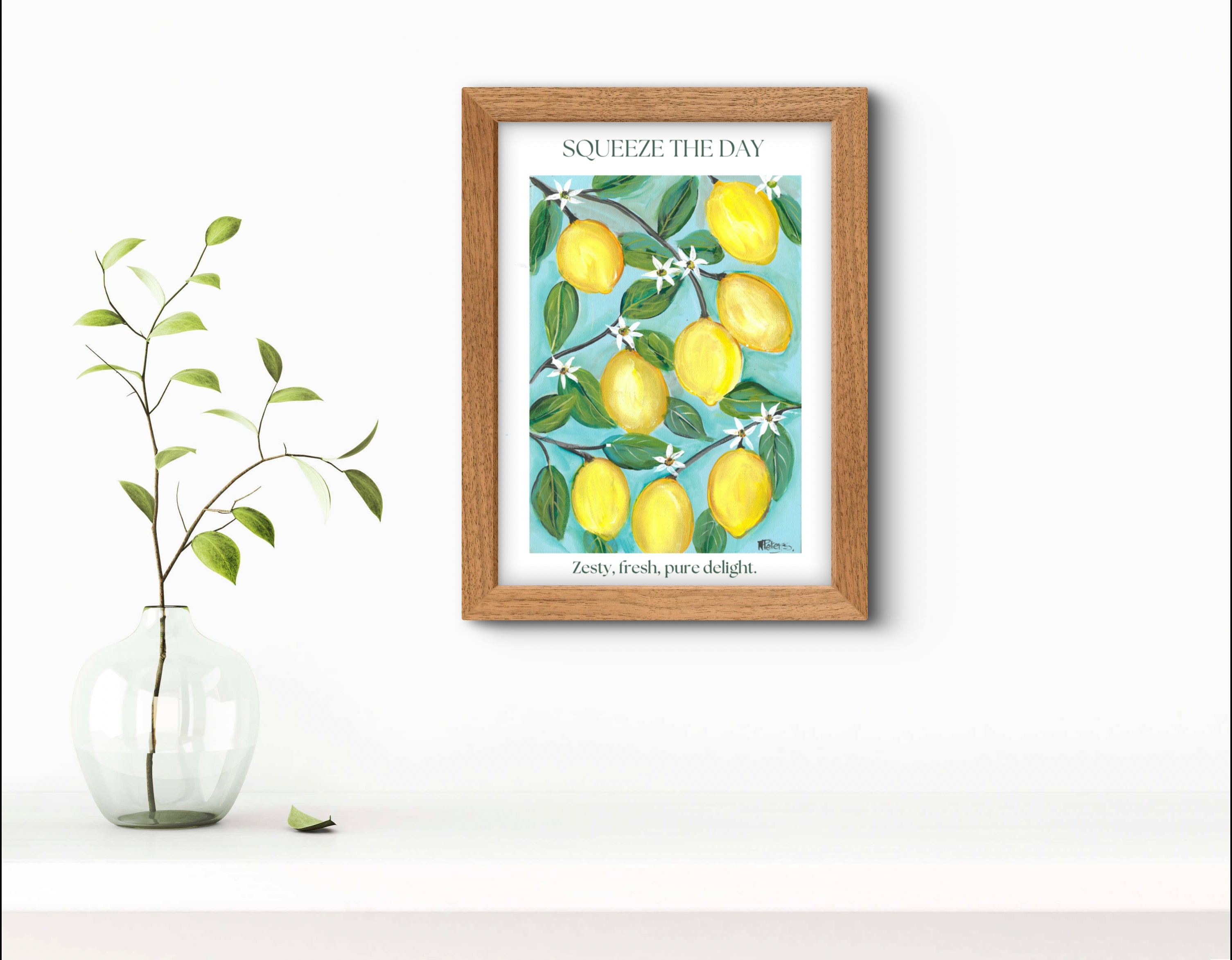 Citrus Serenade ( Set of 2 prints )