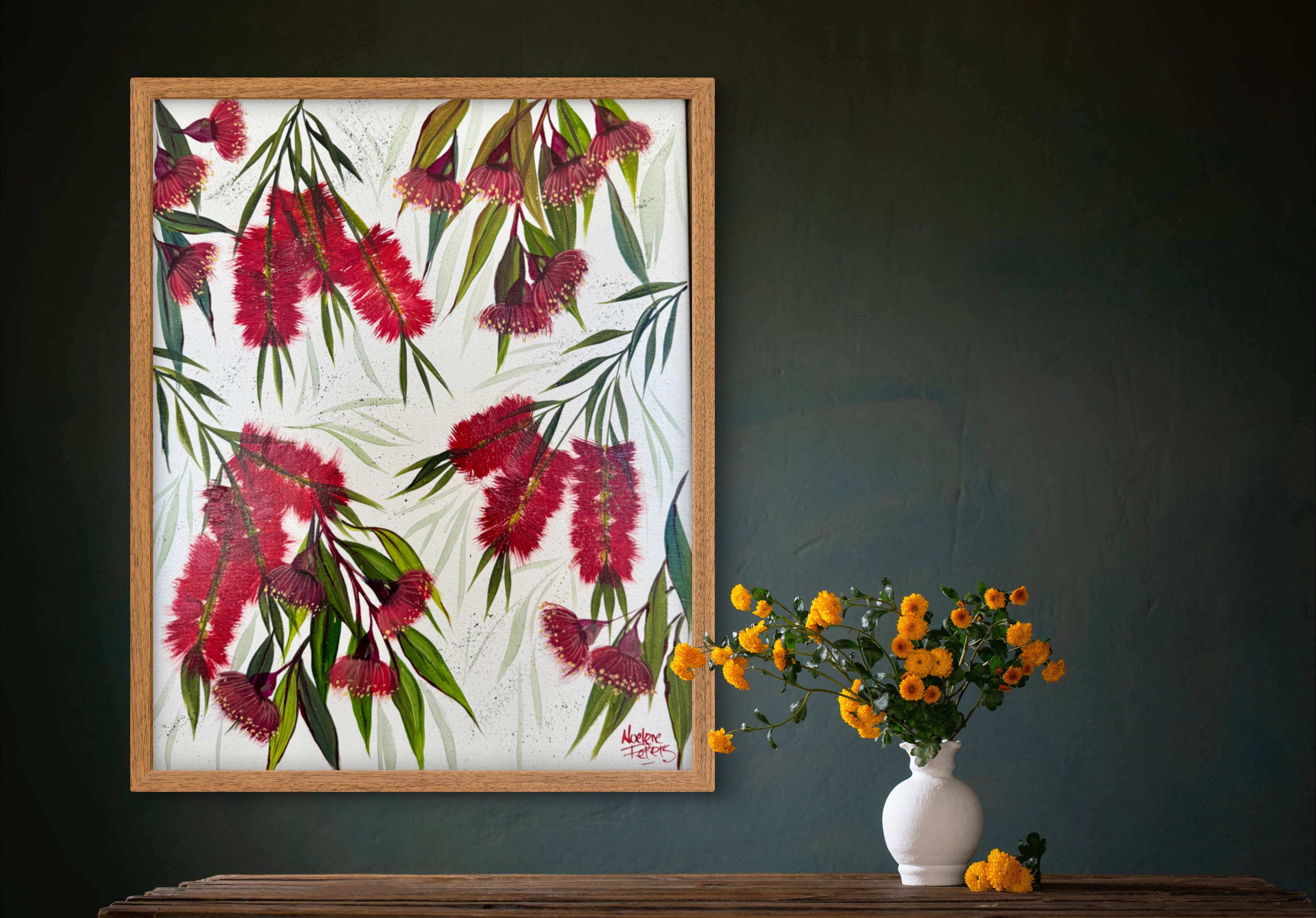 Bottlebrush & gums.