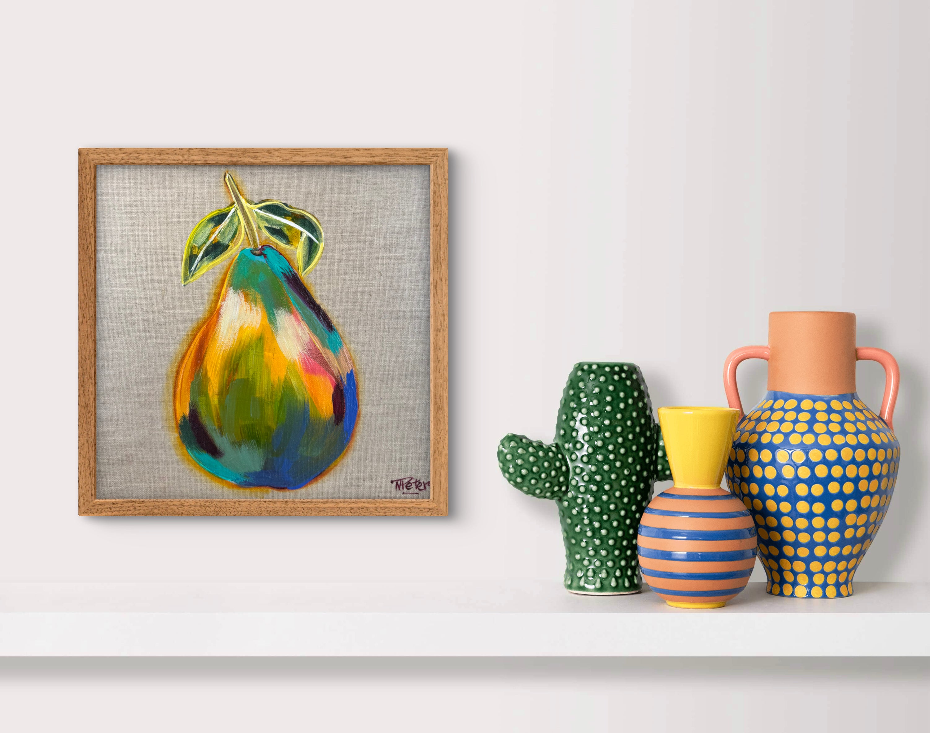 Colourful Pear