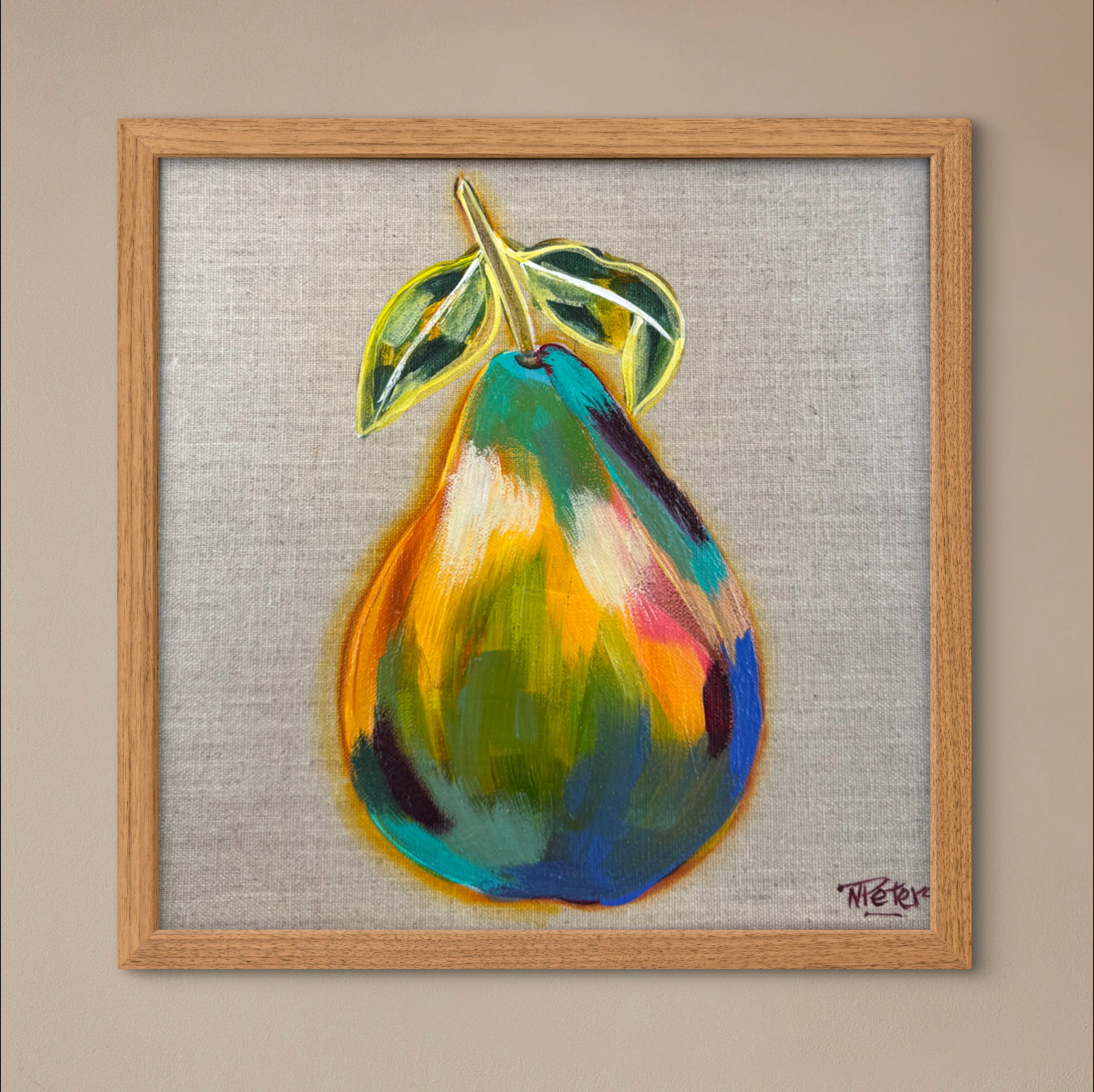 Colourful Pear