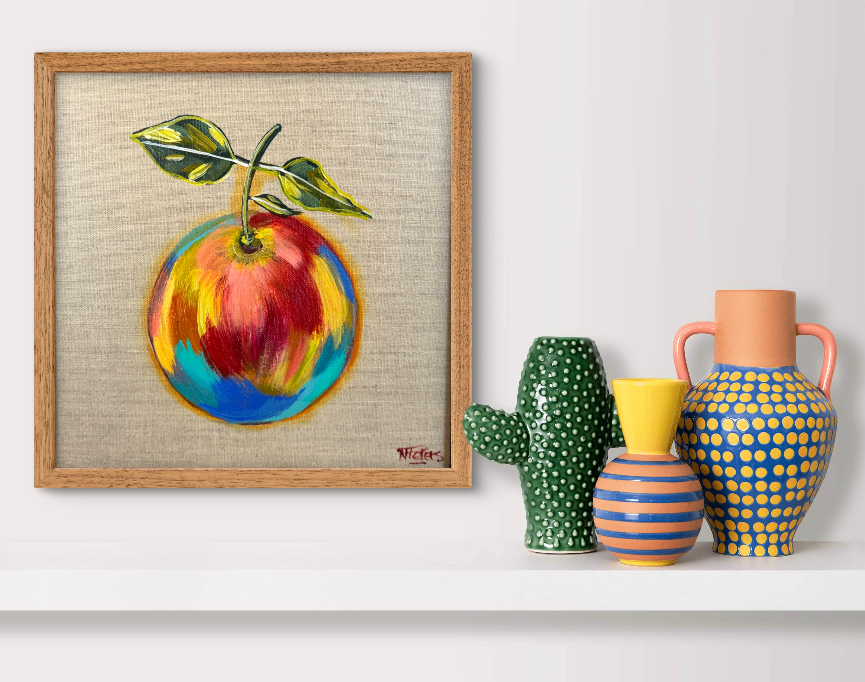 Colourful Apple