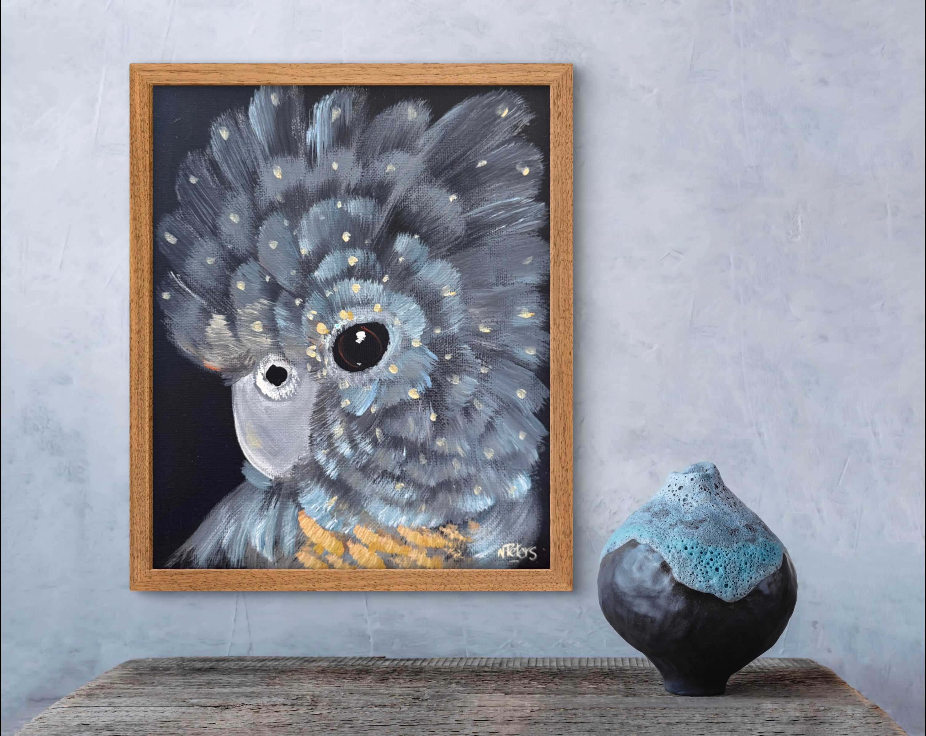 Betsy the Black Cockatoo
