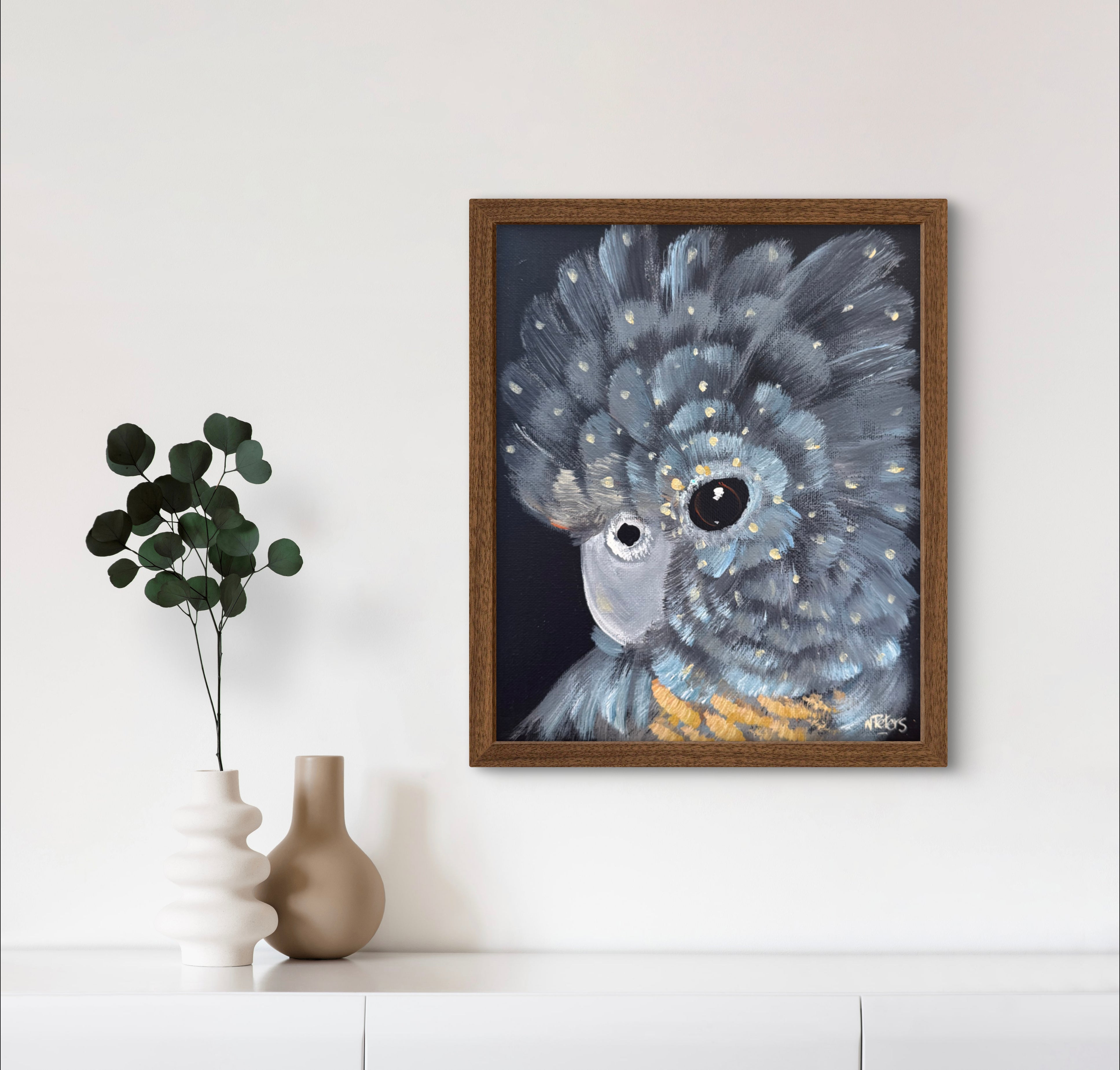 Betsy the Black Cockatoo