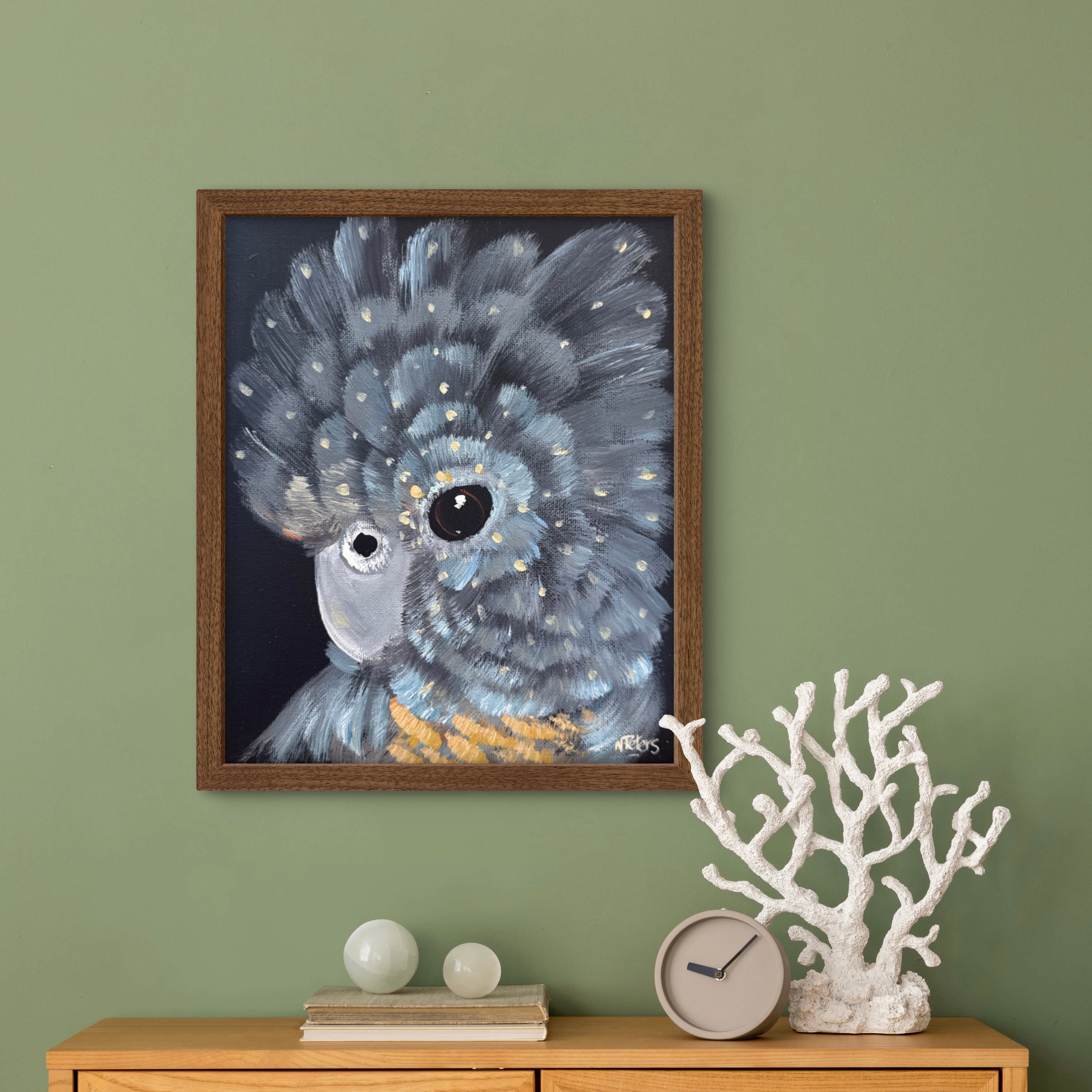Betsy the Black Cockatoo