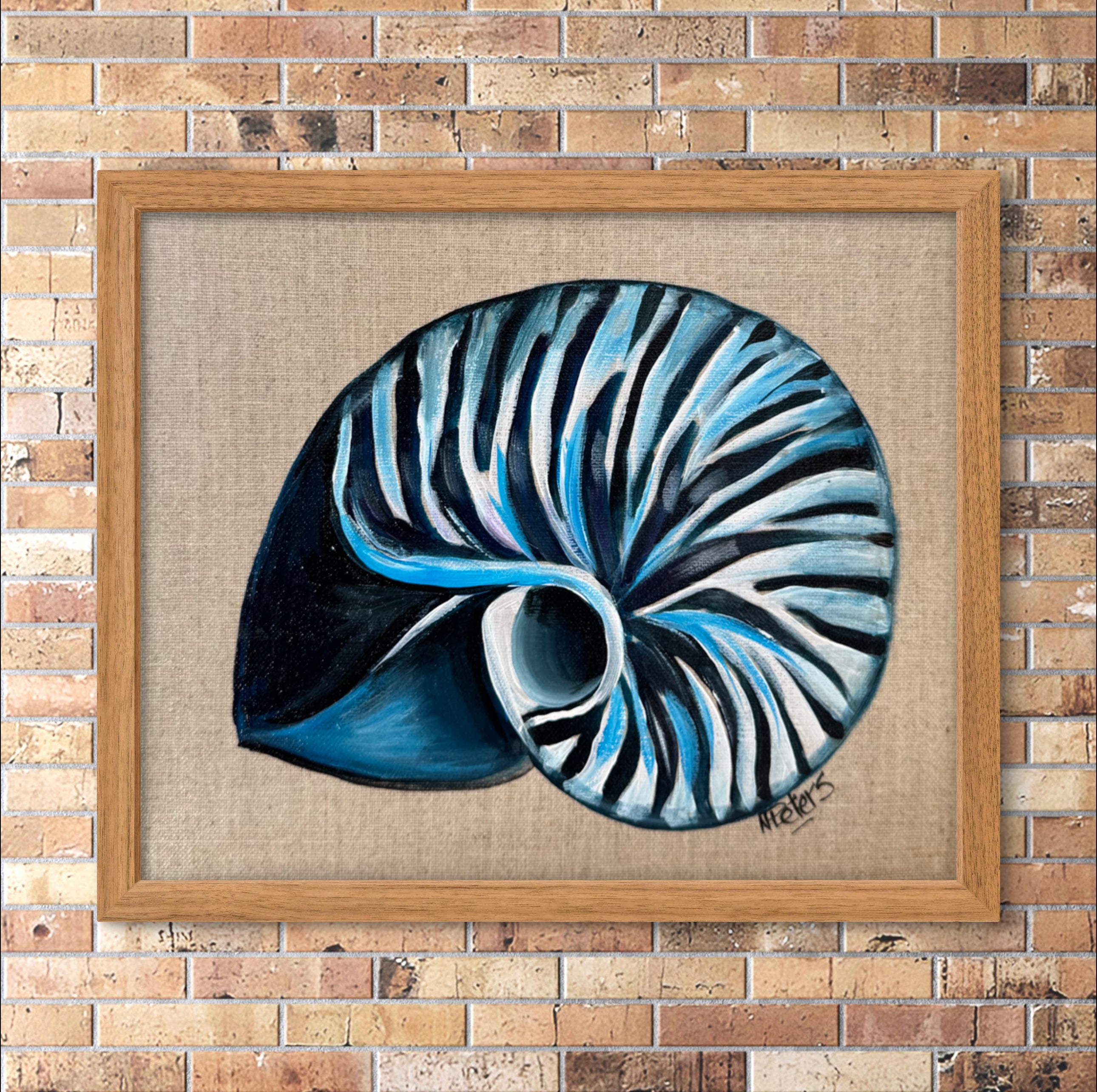 "Shelly" on Linen