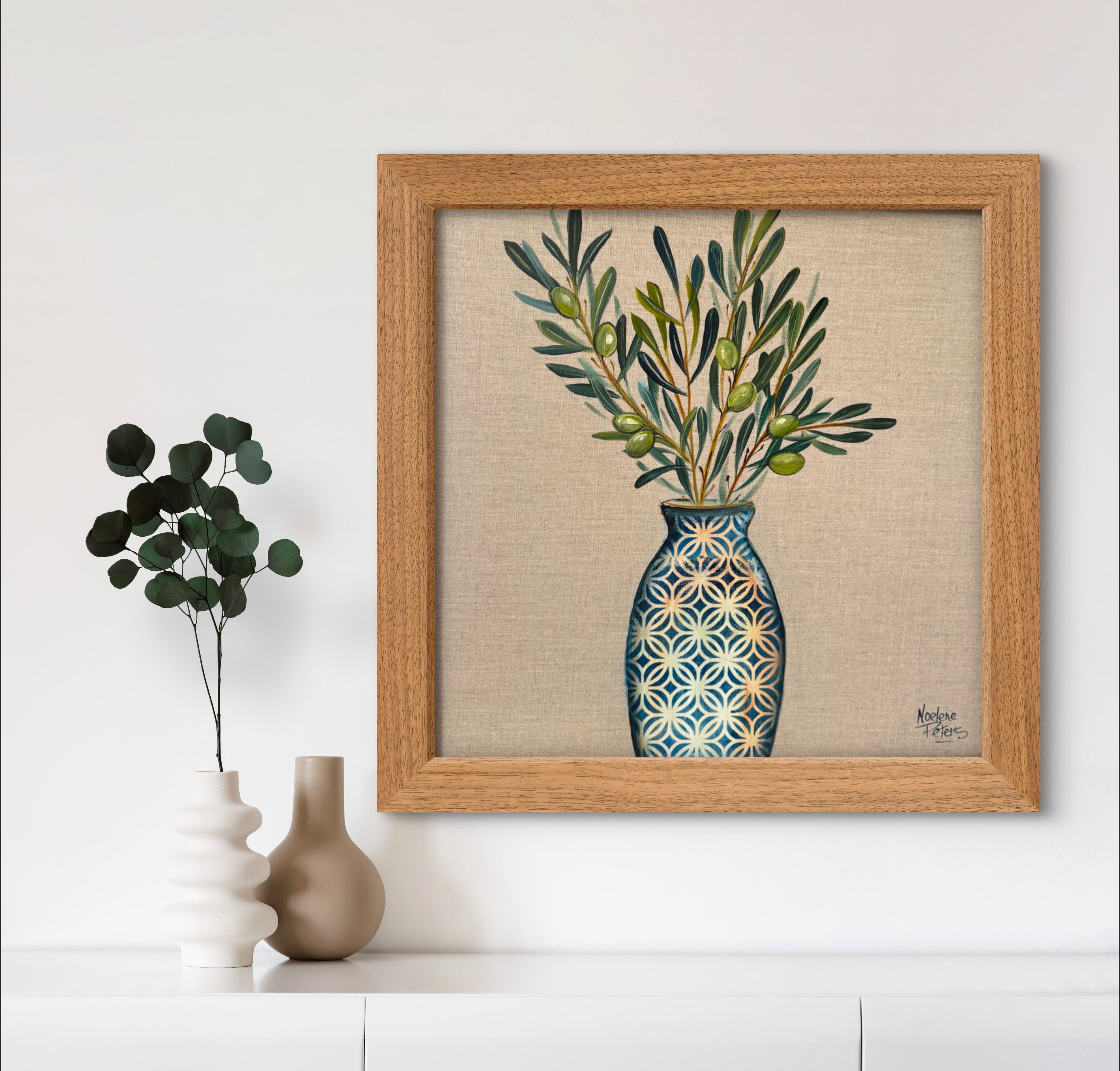 Olives on Linen