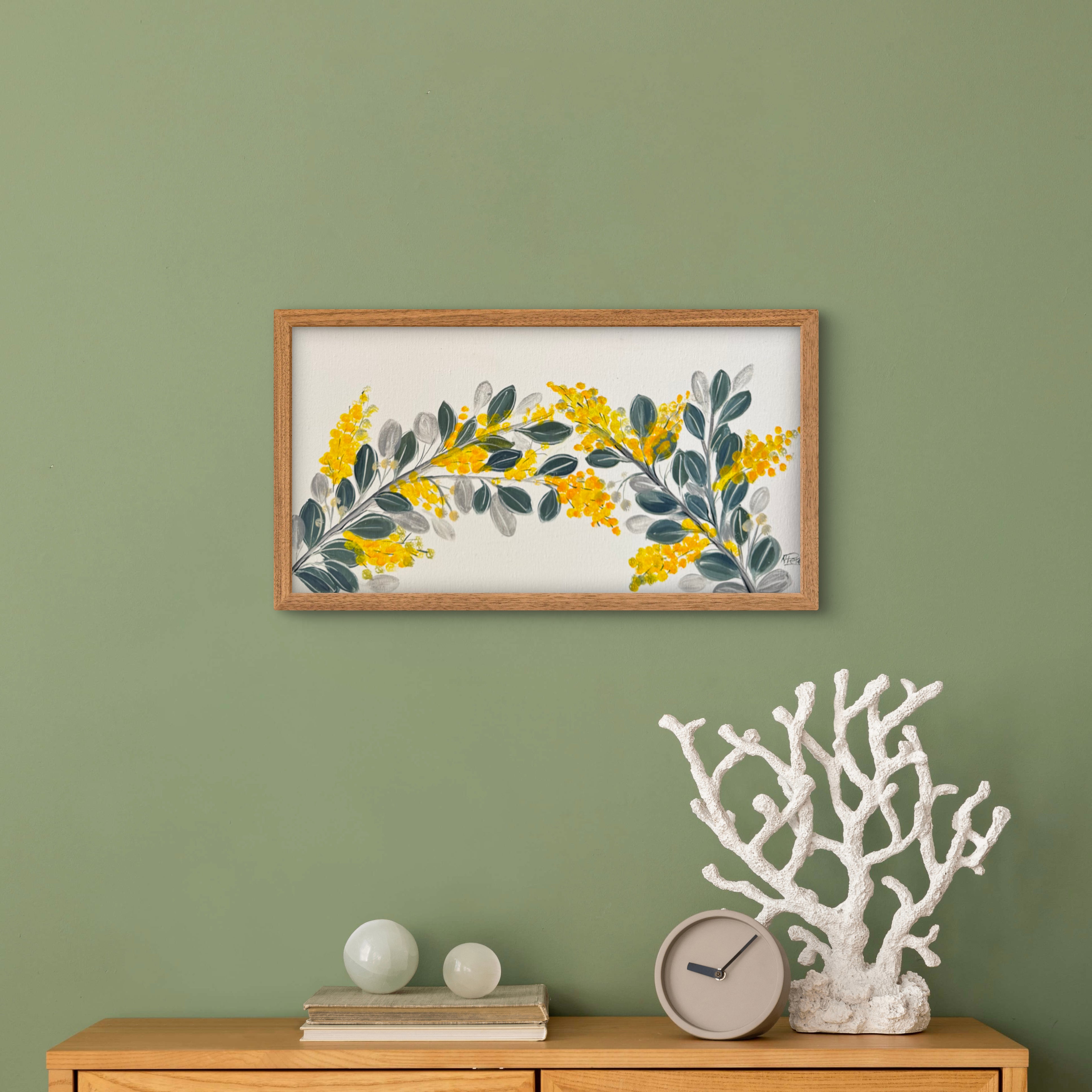 Wattle Wreath