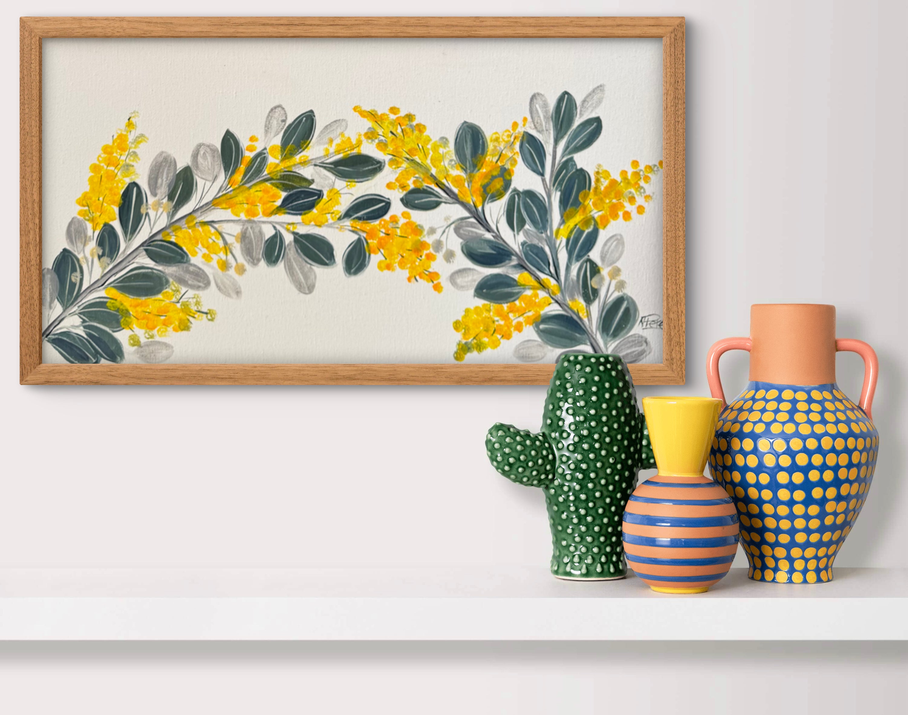 Wattle Wreath