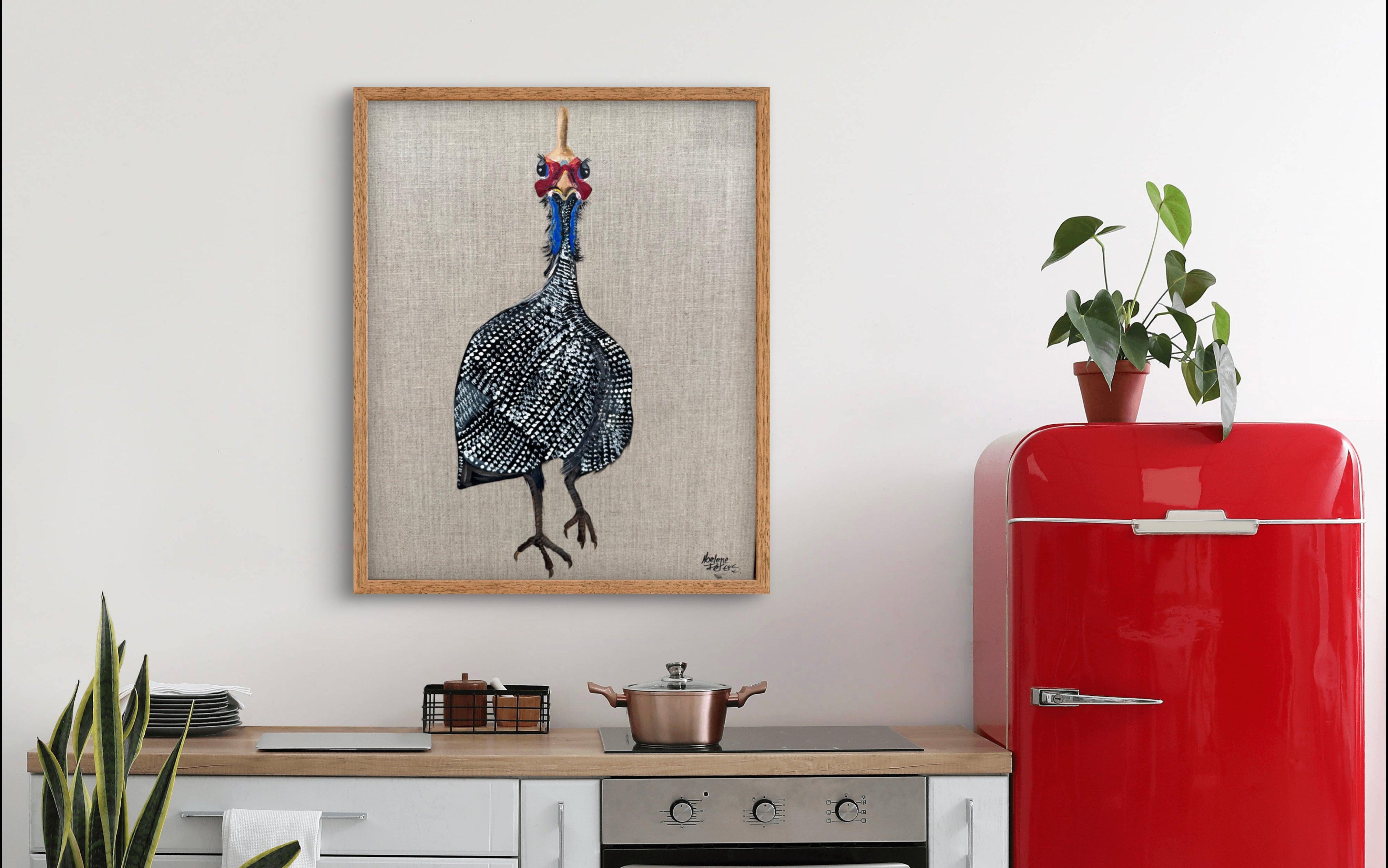 Gordon the Guinea Fowl