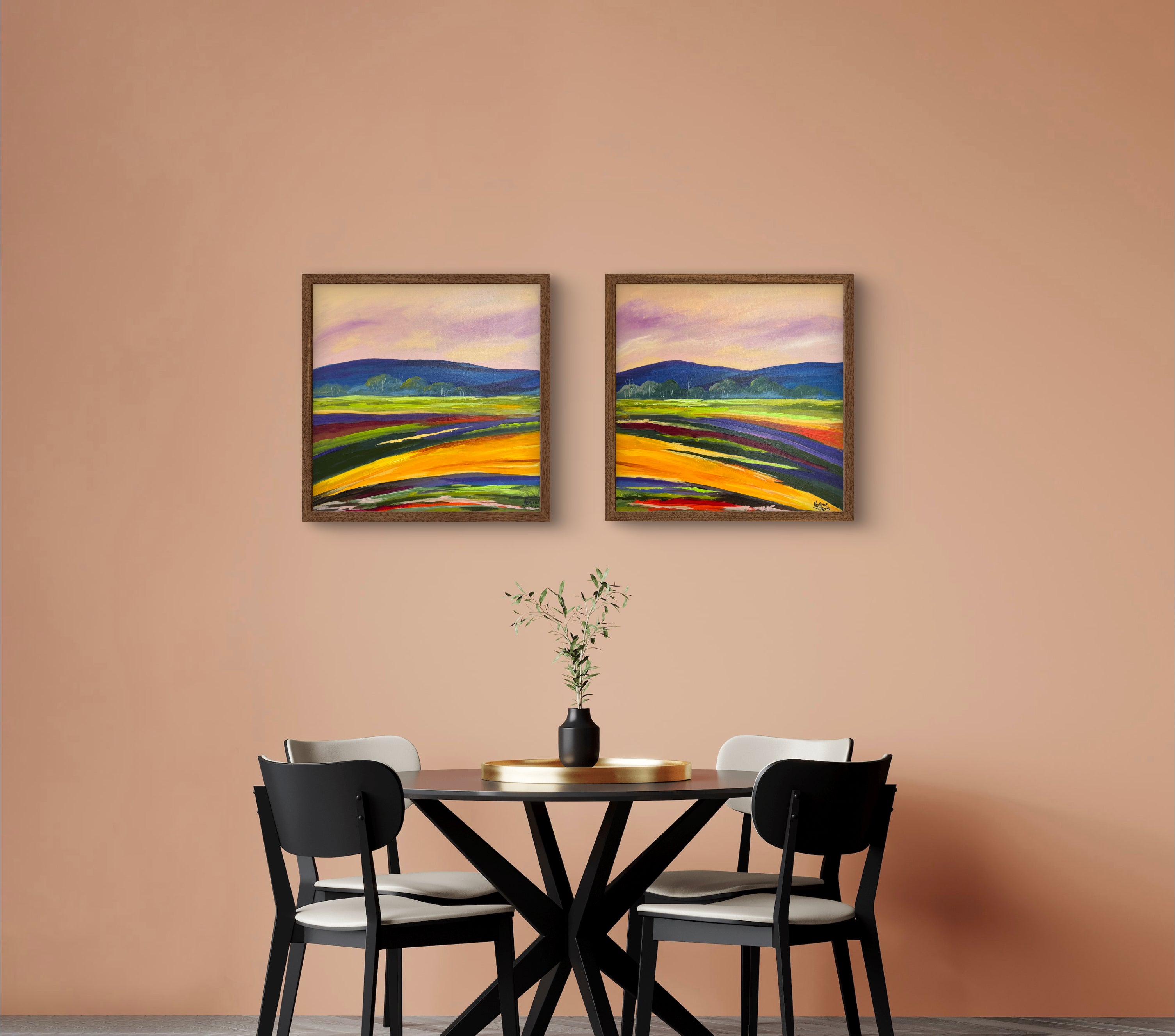 Beyond the Canola Fields ( Set of 2)