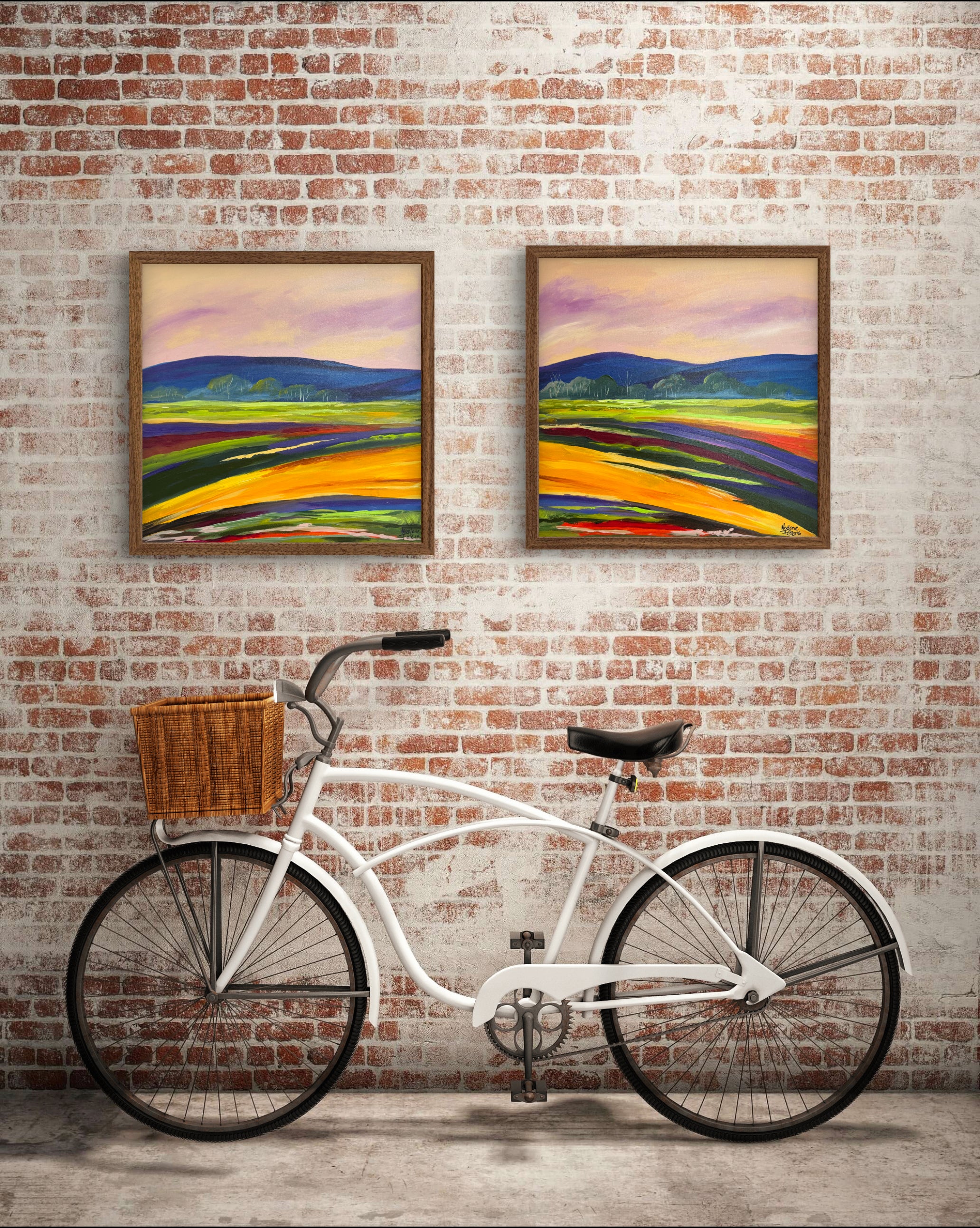 Beyond the Canola Fields ( Set of 2)