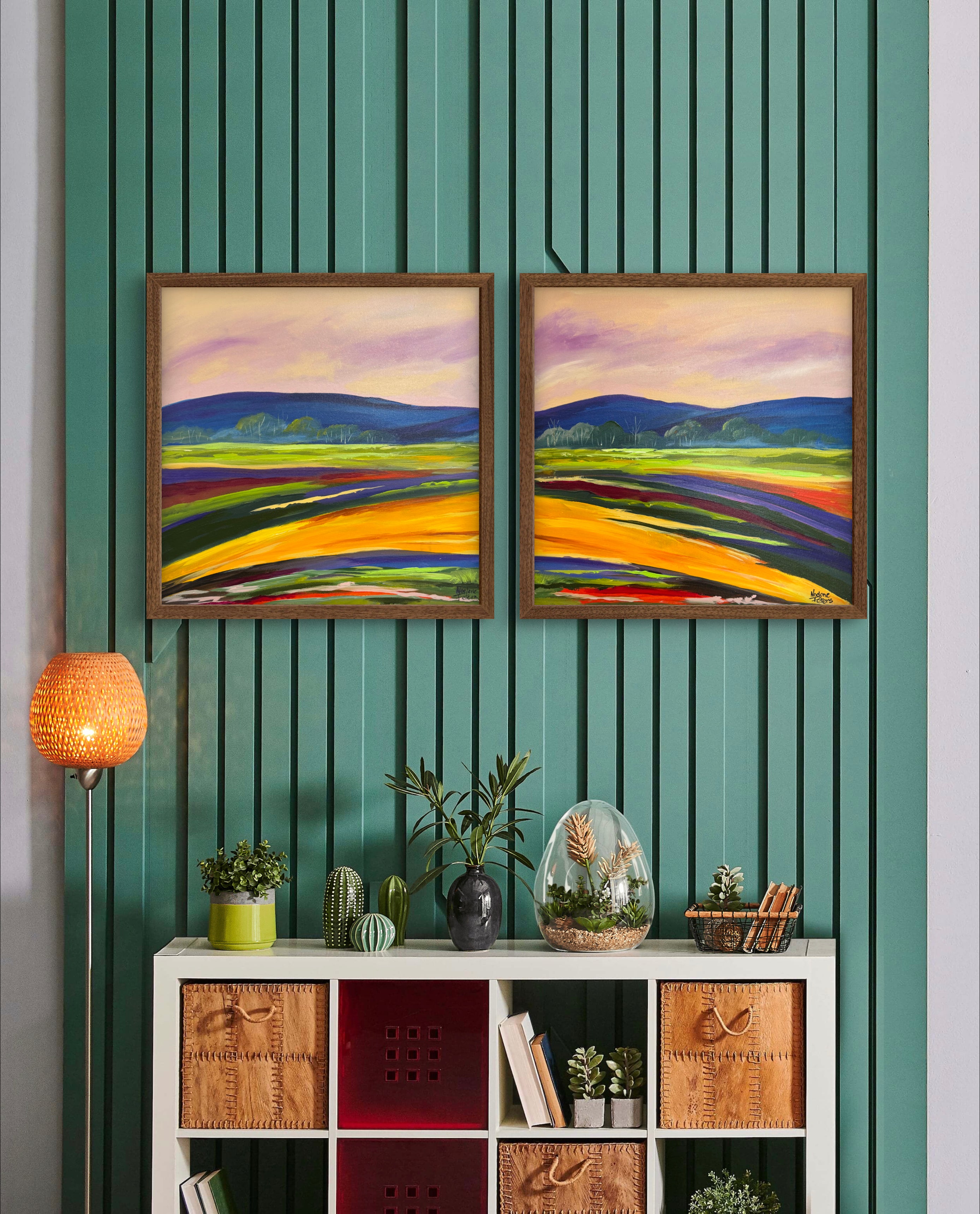 Beyond the Canola Fields ( Set of 2)