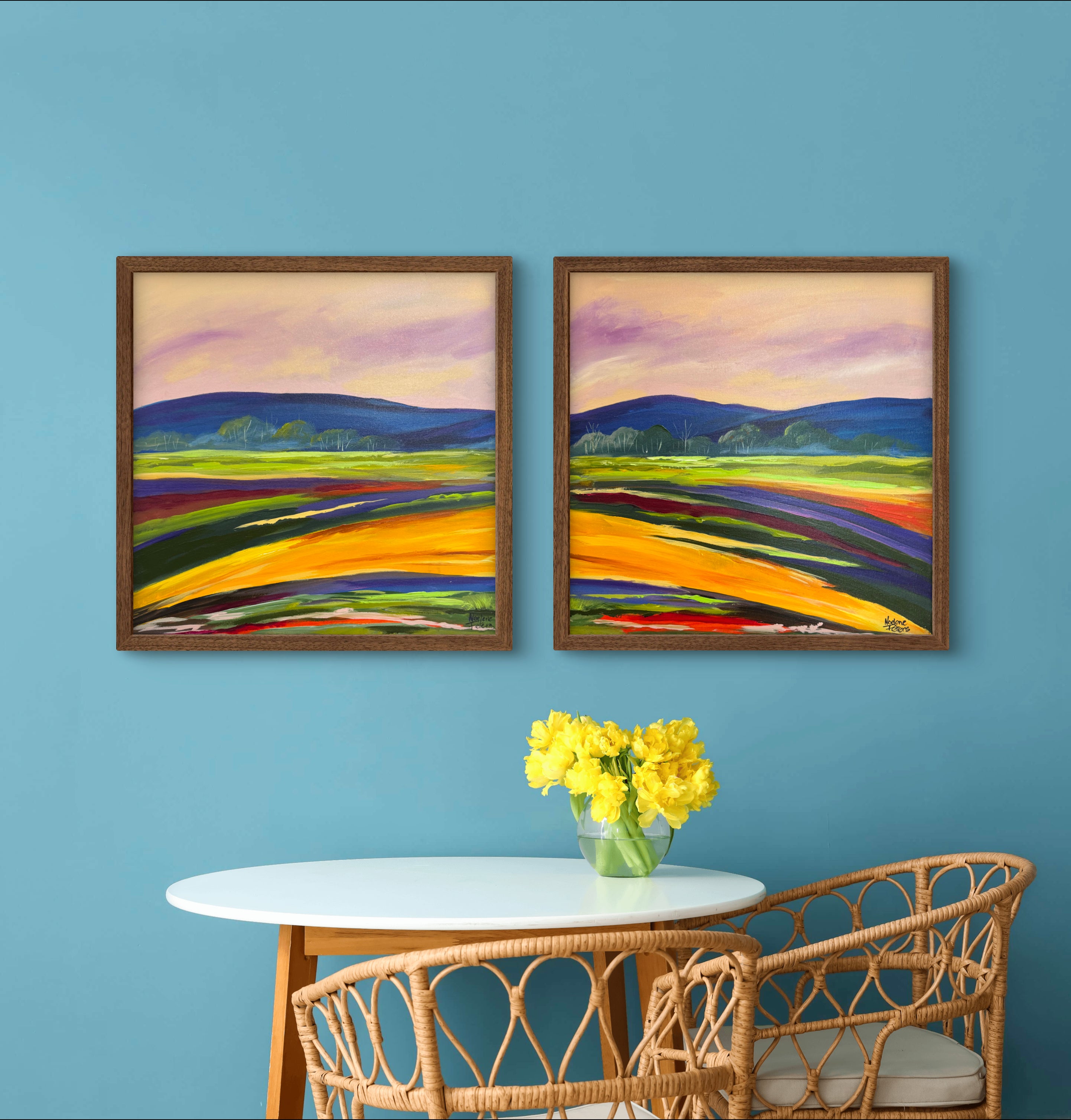 Beyond the Canola Fields ( Set of 2)