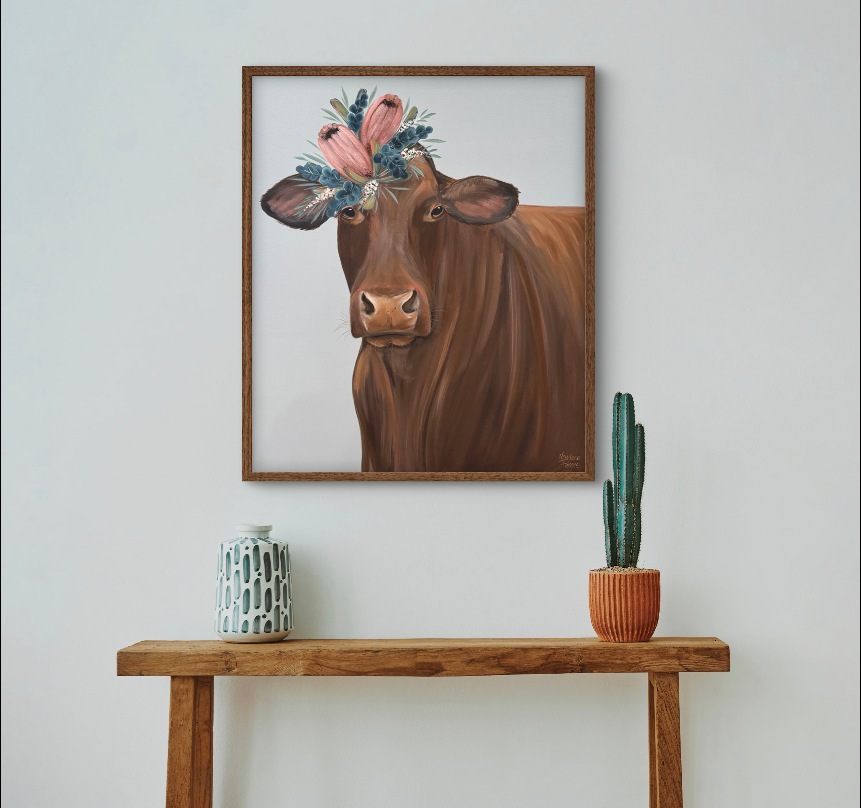 Floral Moo-d