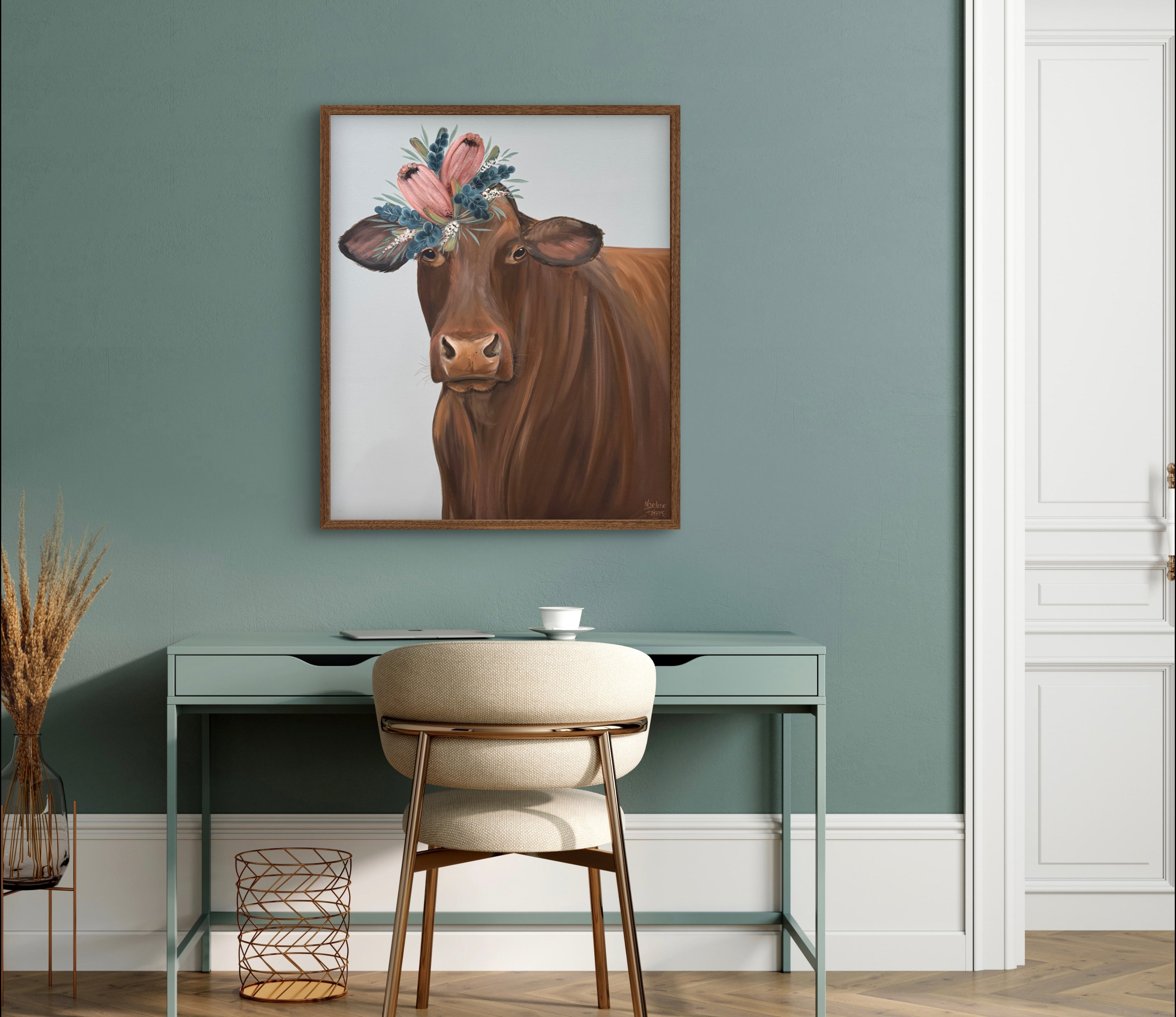 Floral Moo-d