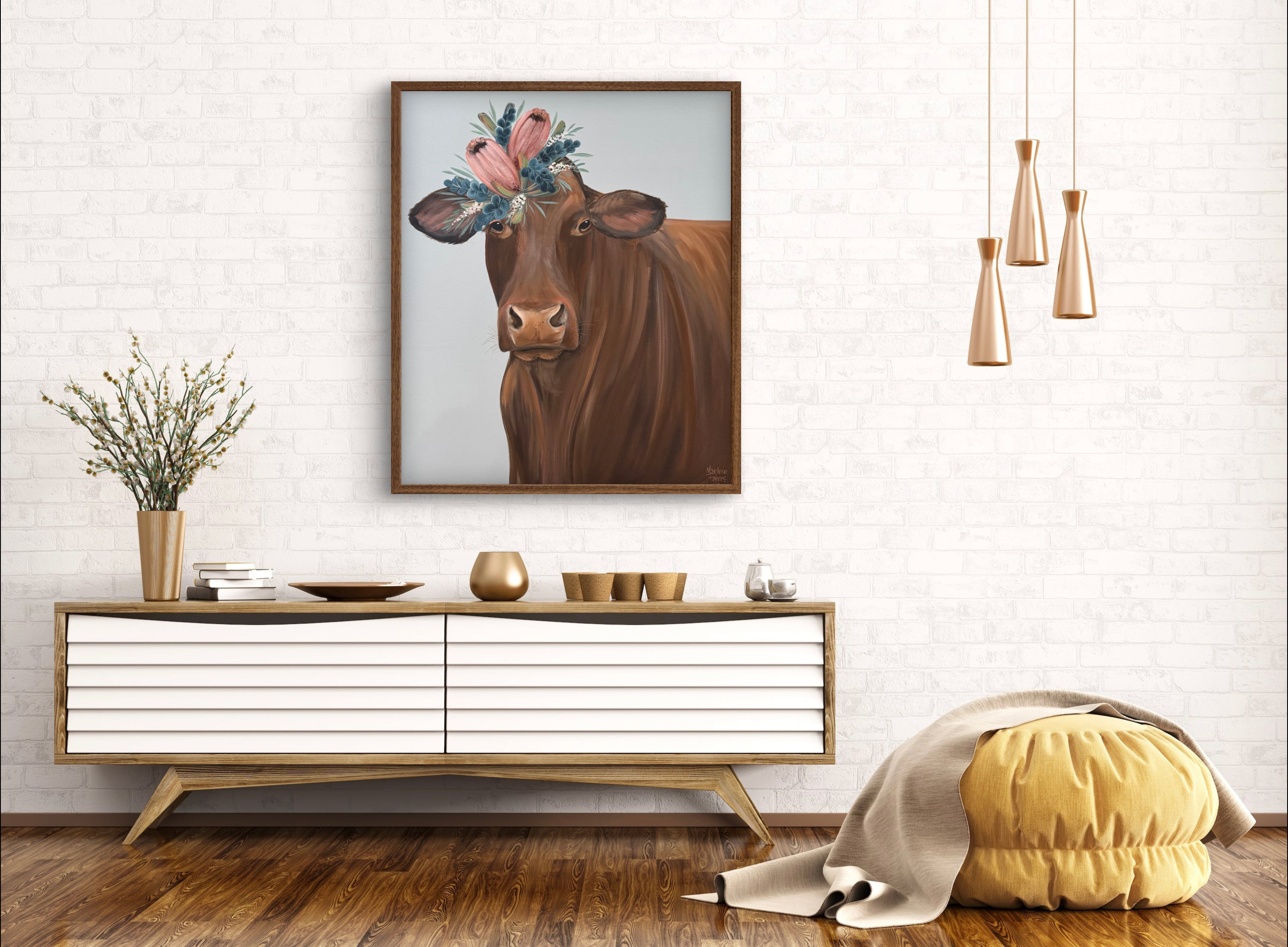Floral Moo-d