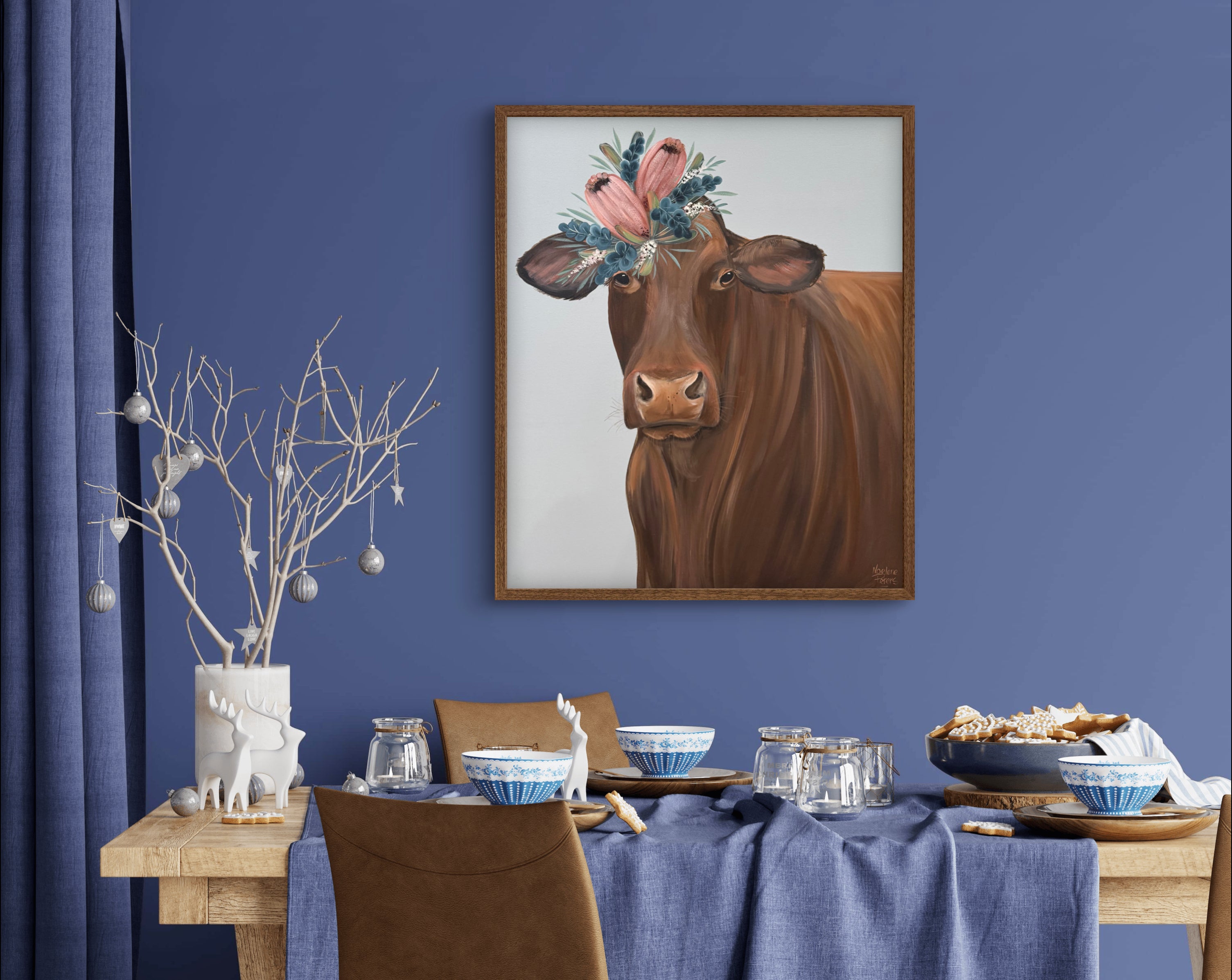 Floral Moo-d