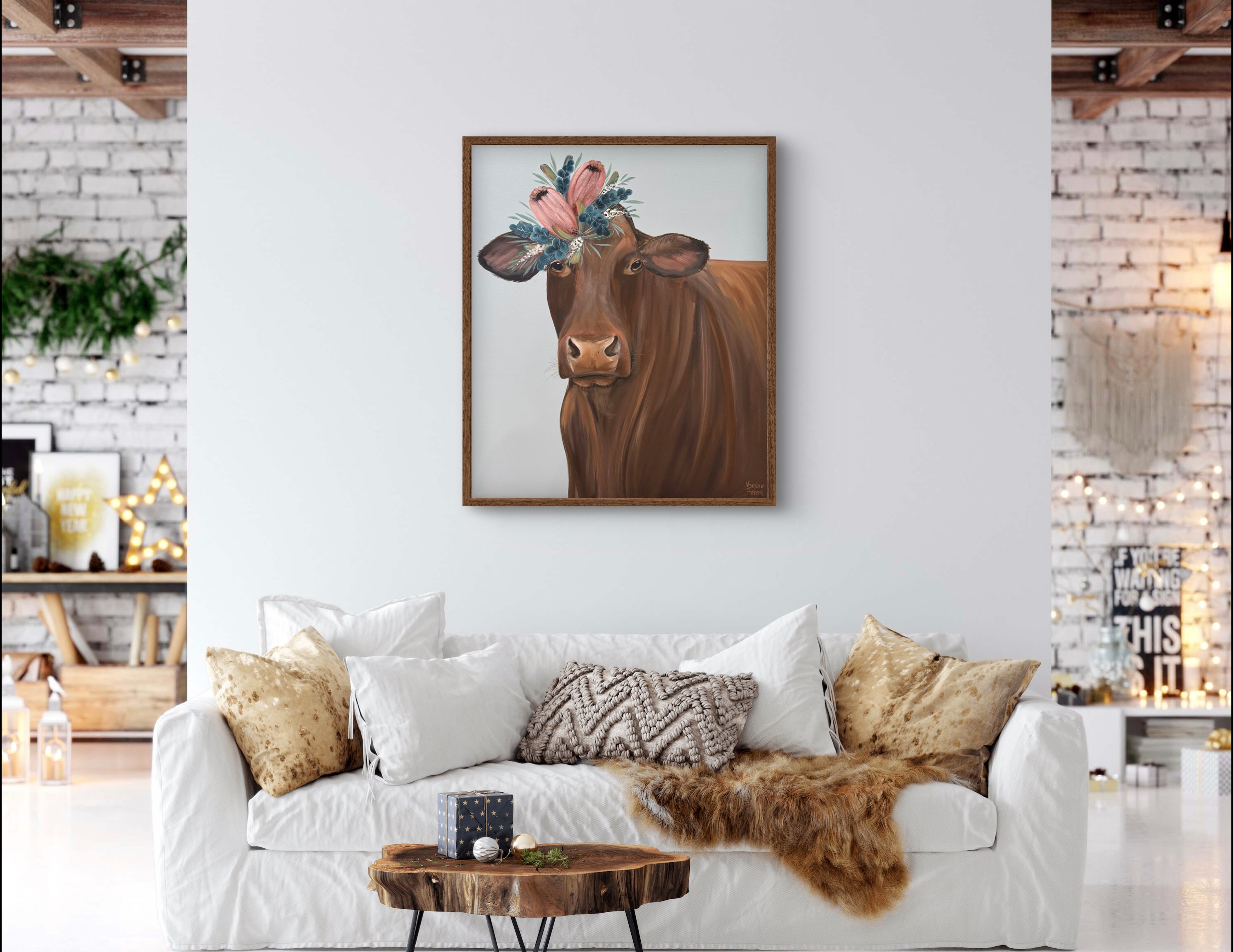 Floral Moo-d
