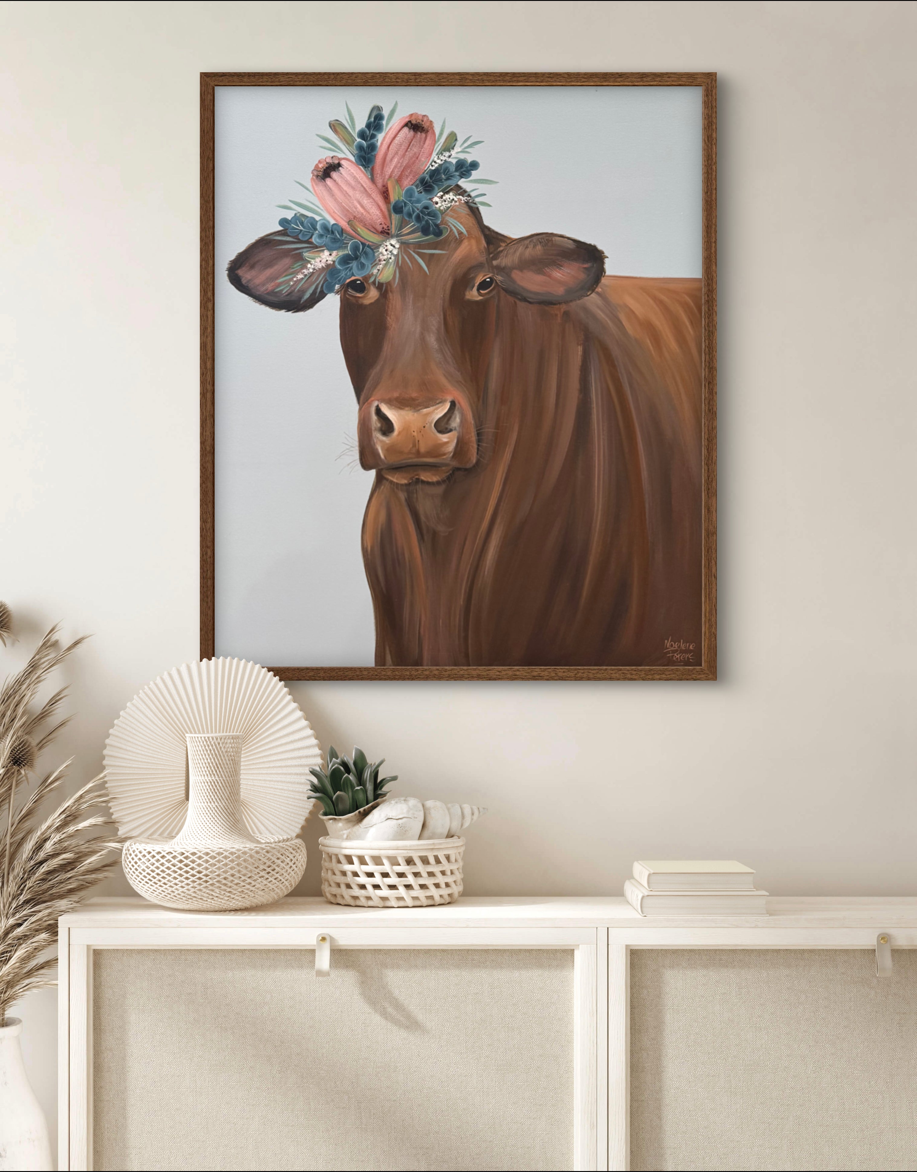 Floral Moo-d