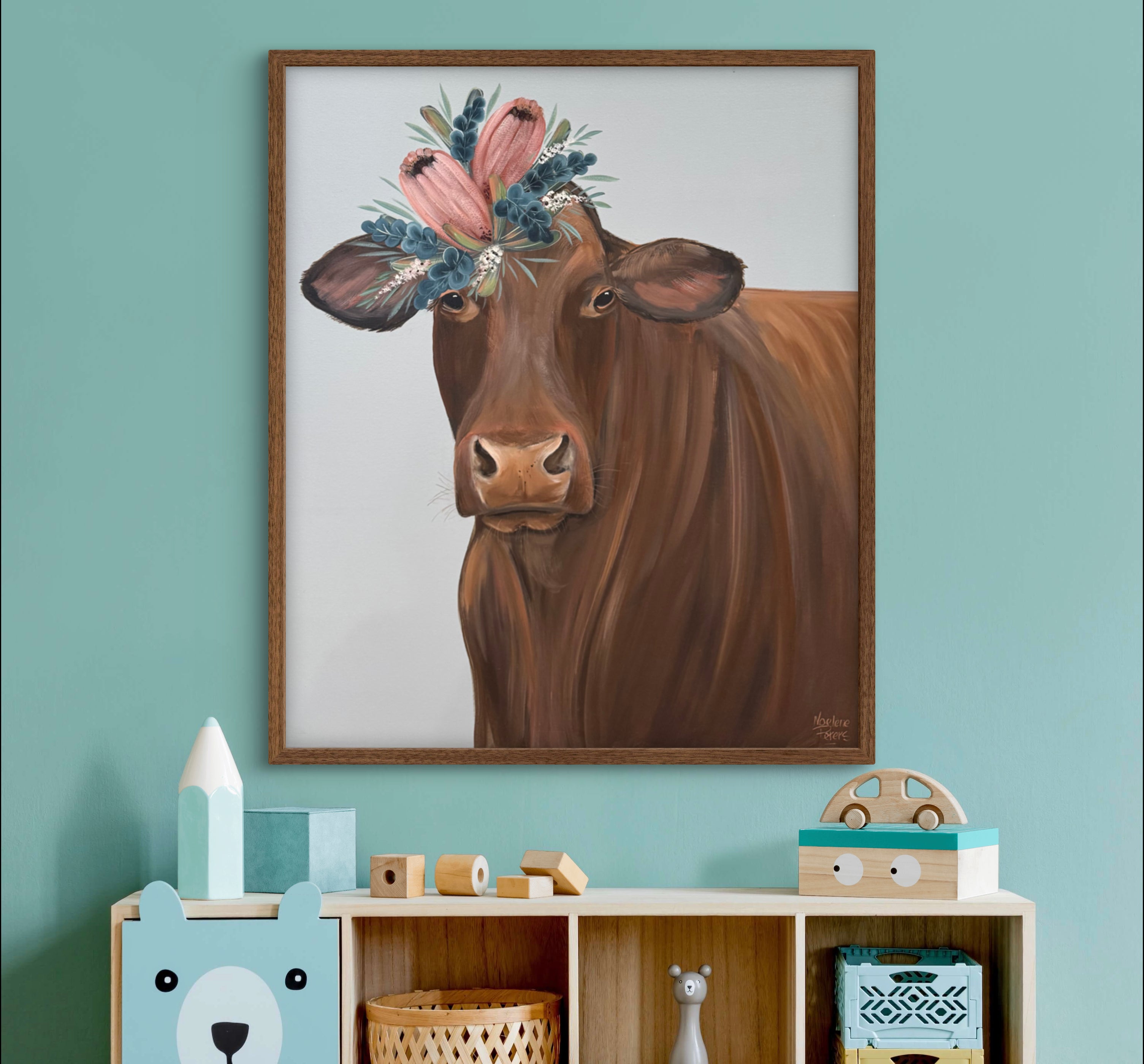 Floral Moo-d