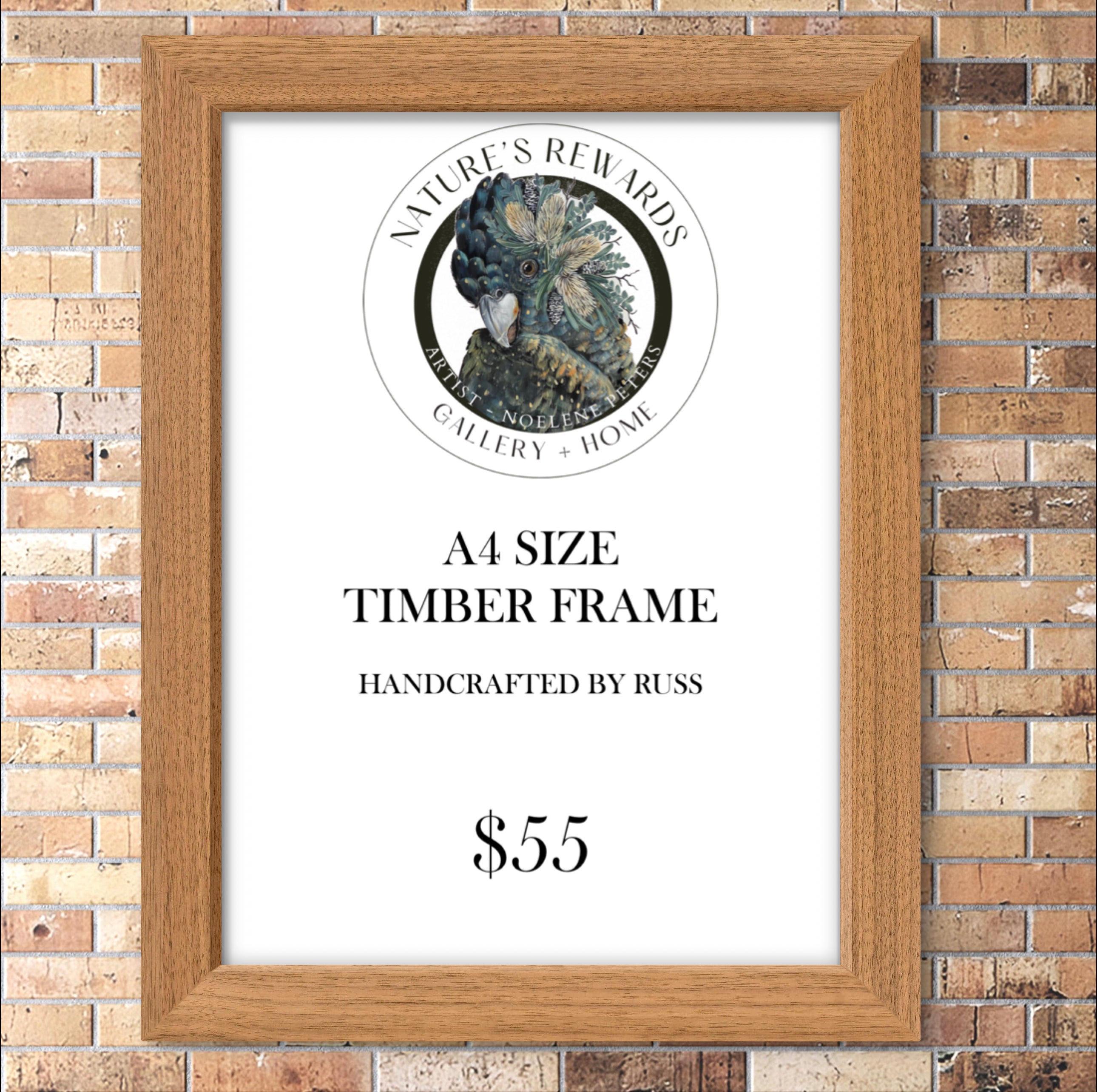 Handcrafted Timber Frames for Prints