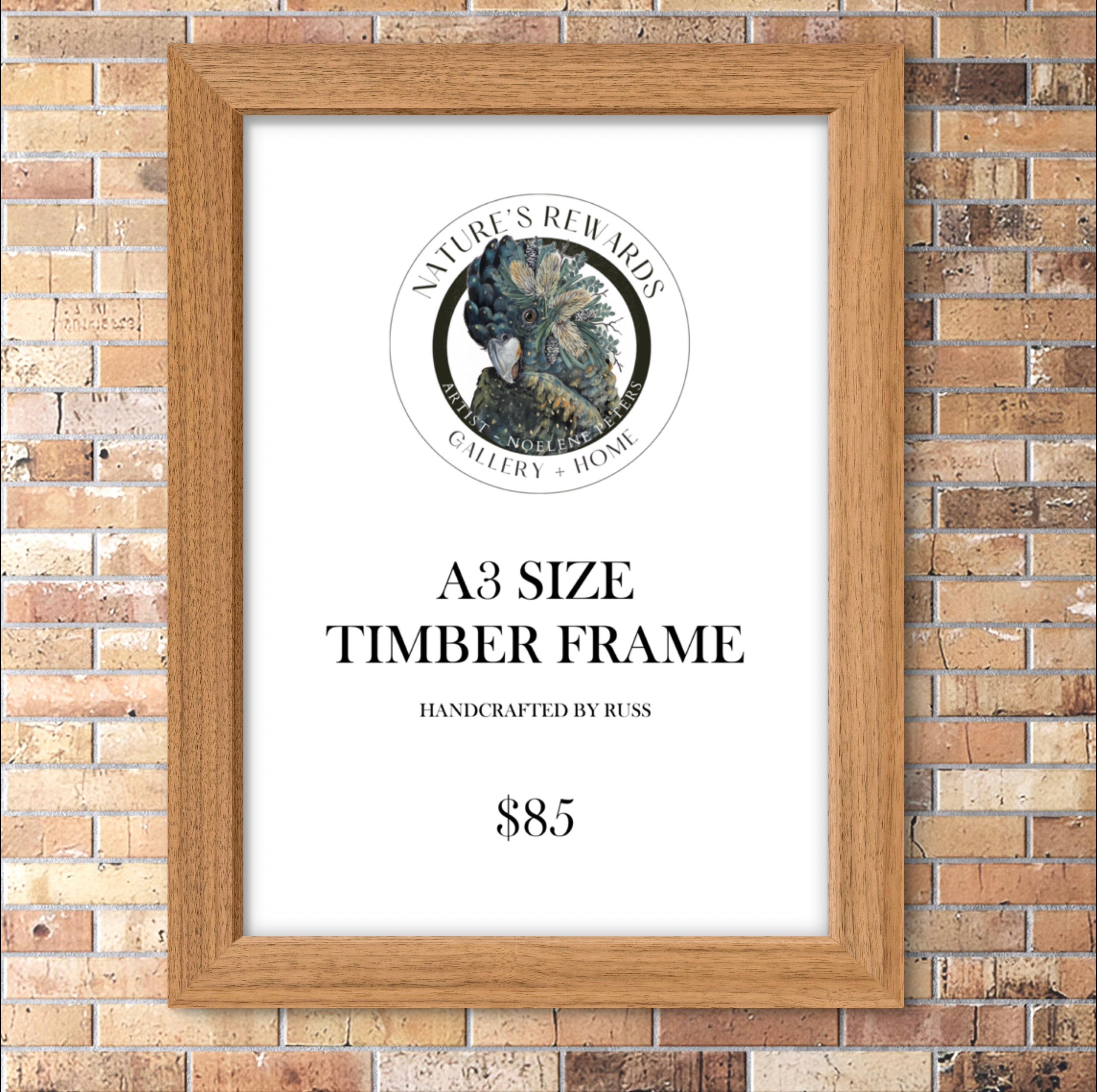 Handcrafted Timber Frames for Prints