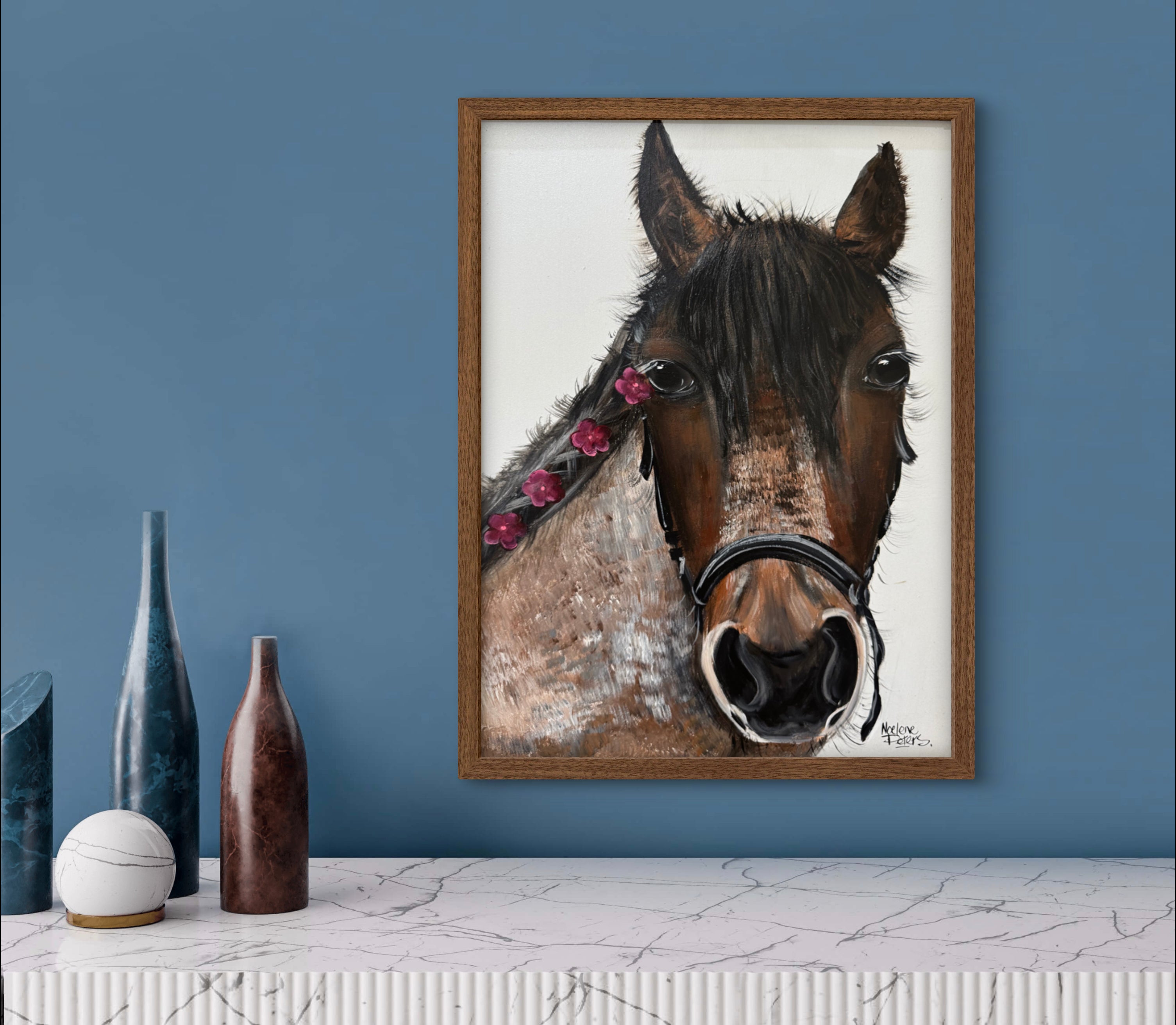 Olivia the Clydesdale