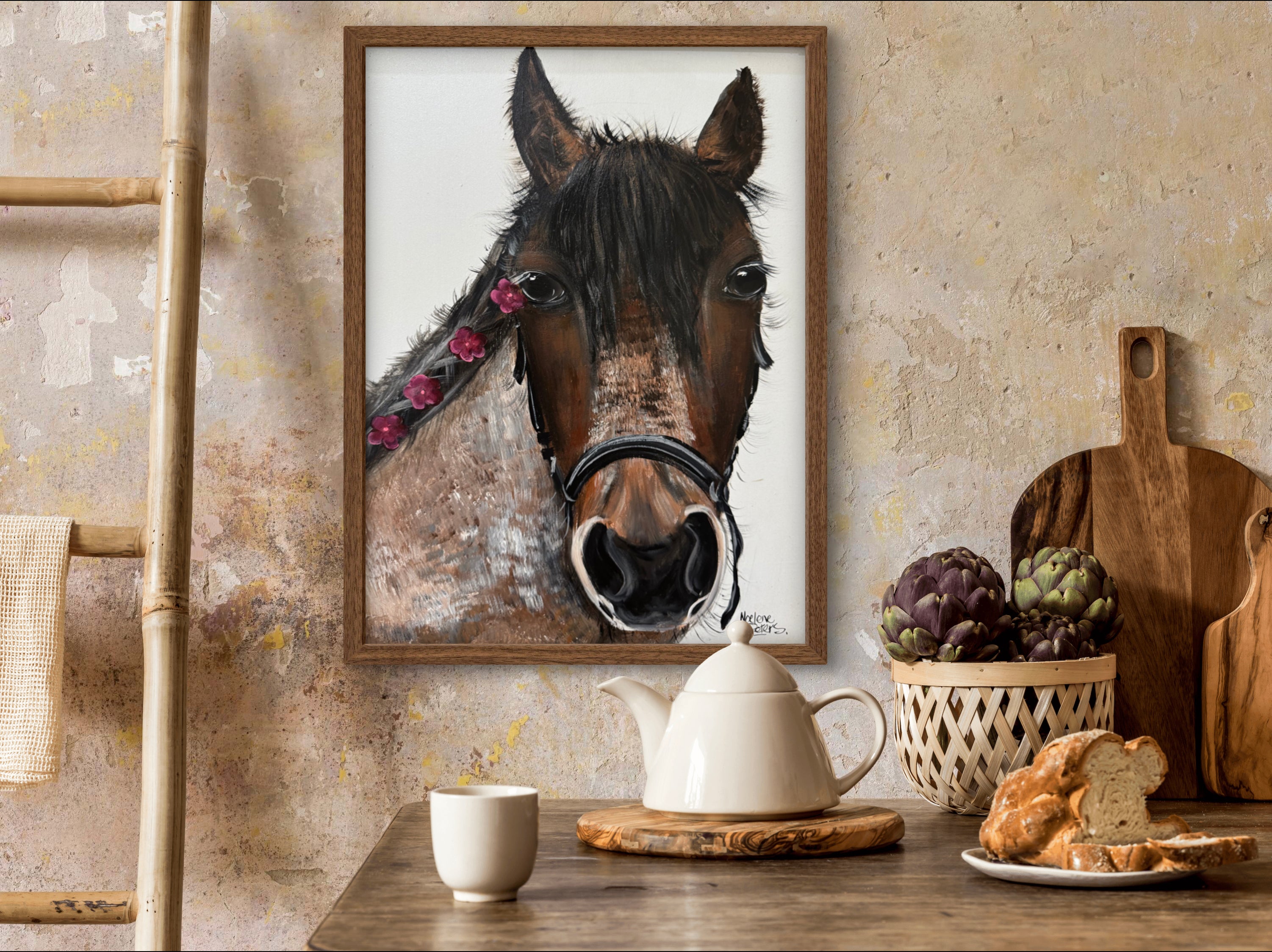 Olivia the Clydesdale