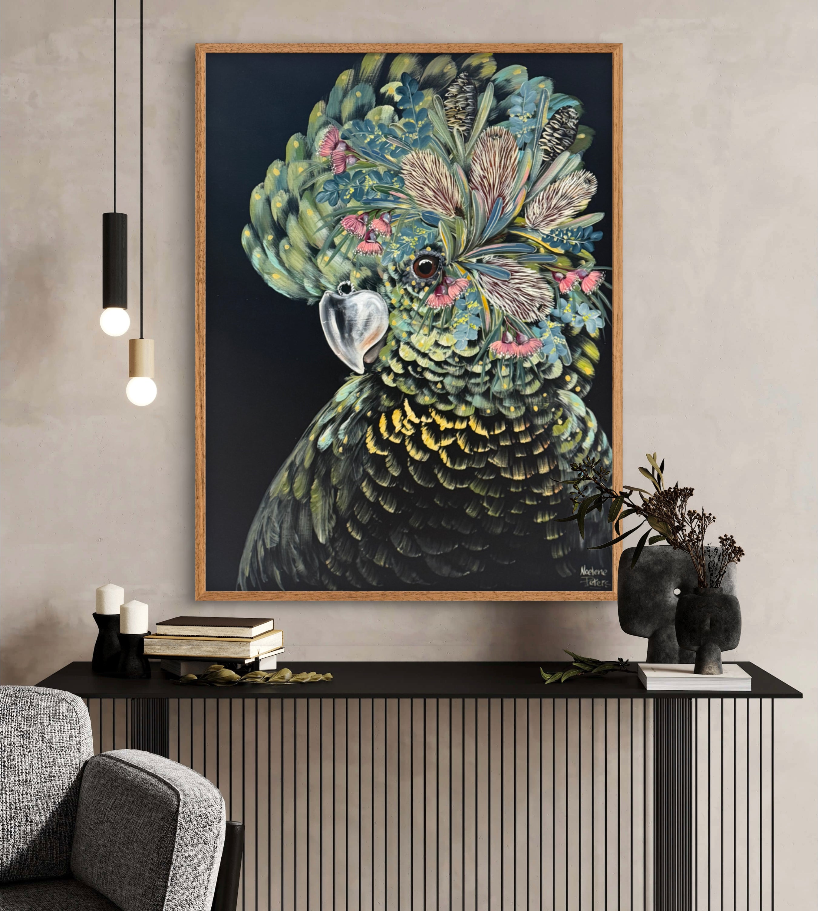 Evelyn the Enchanted Cockatoo