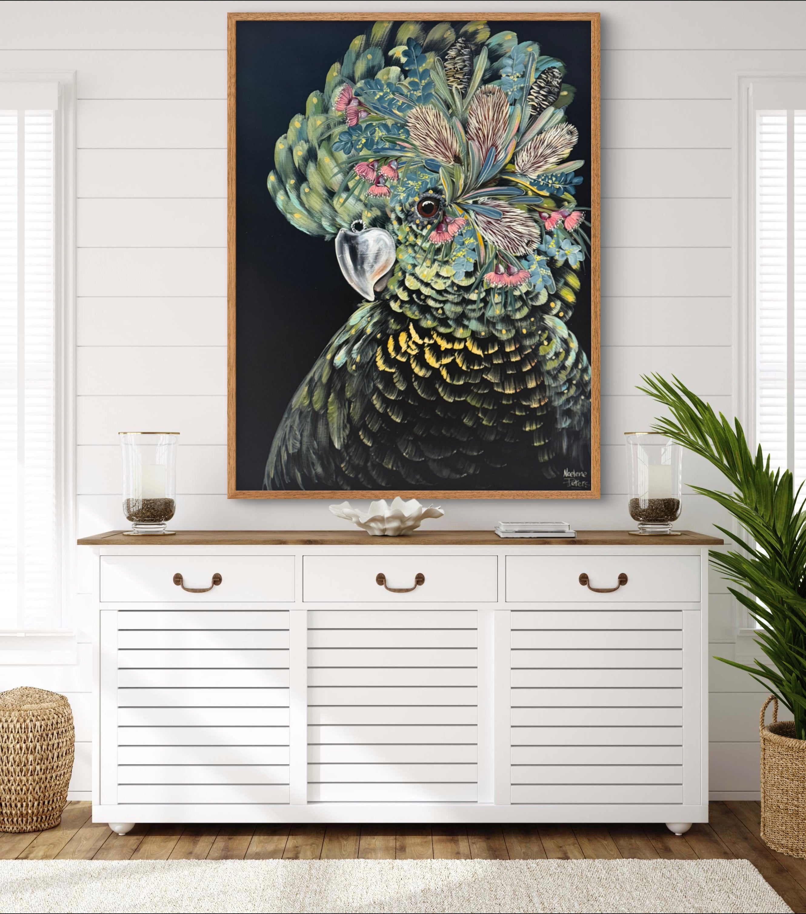 Evelyn the Enchanted Cockatoo